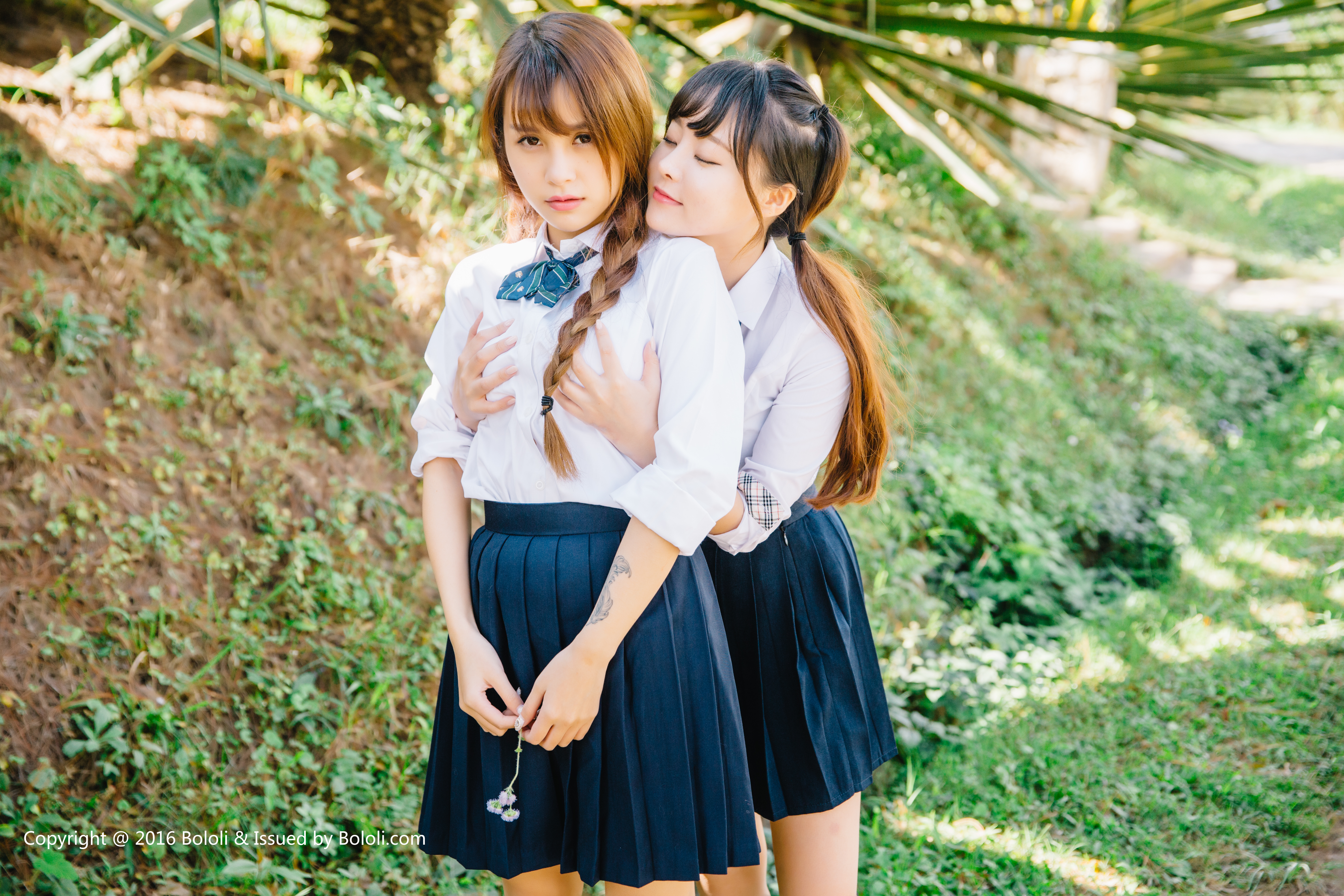 Asian double lesbian