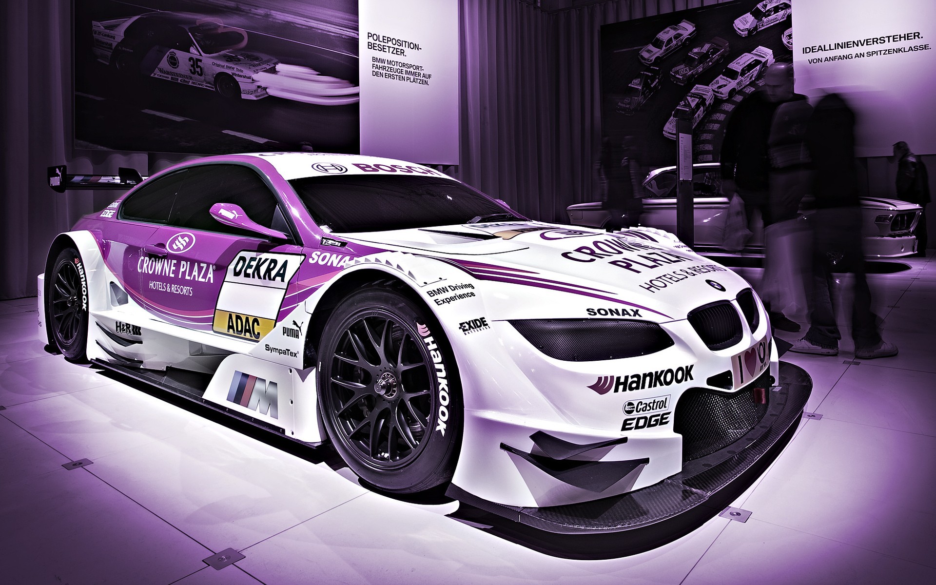 General 1920x1200 car vehicle white cars race cars BMW livery