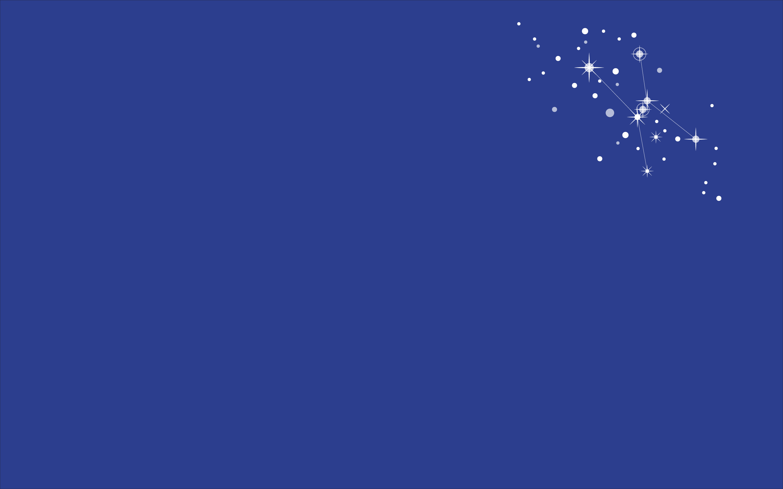 General 2560x1600 stars minimalism digital art constellations Orion blue background