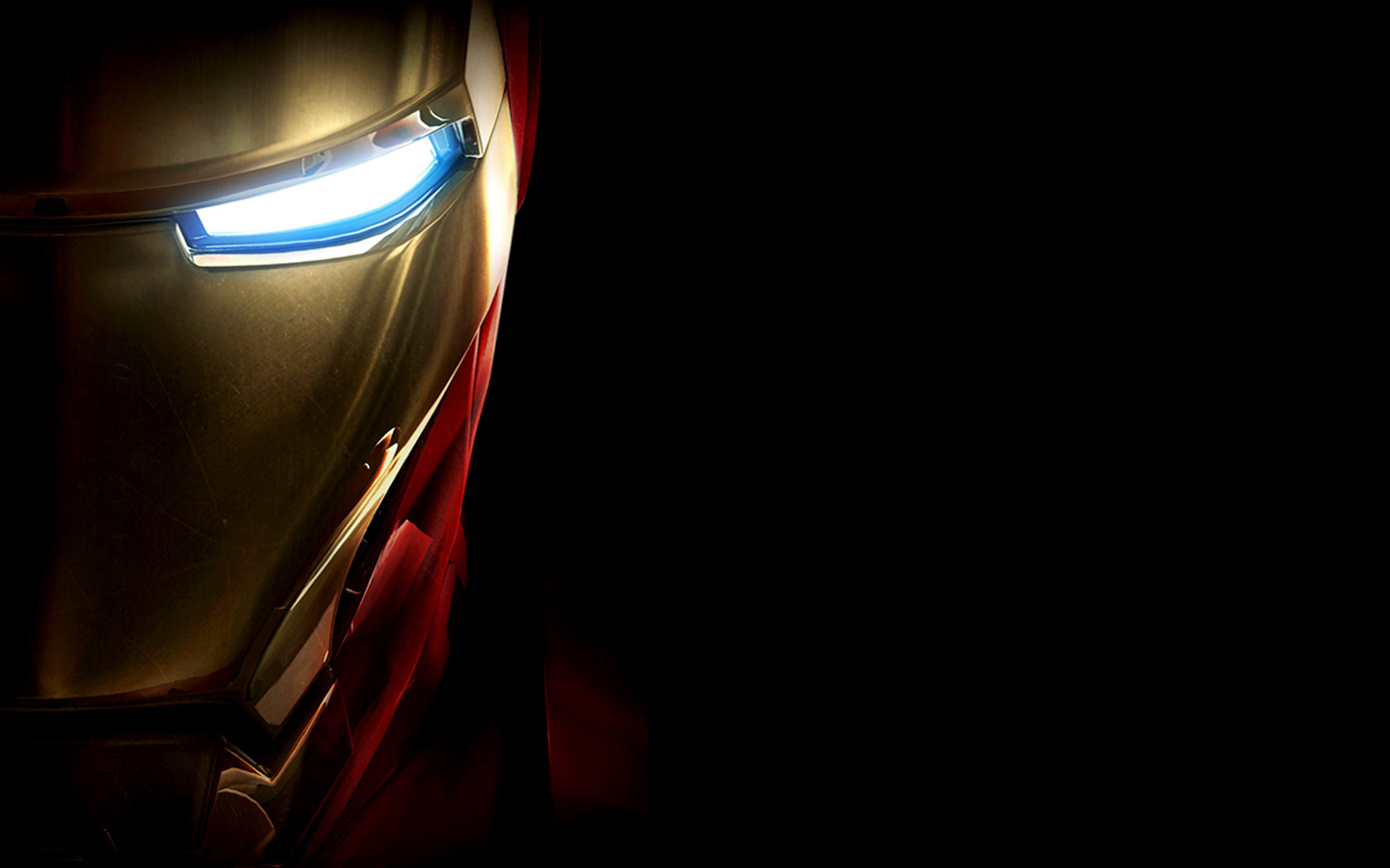 General 1680x1050 Iron Man Marvel Cinematic Universe glowing eyes armor simple background superhero Marvel Comics