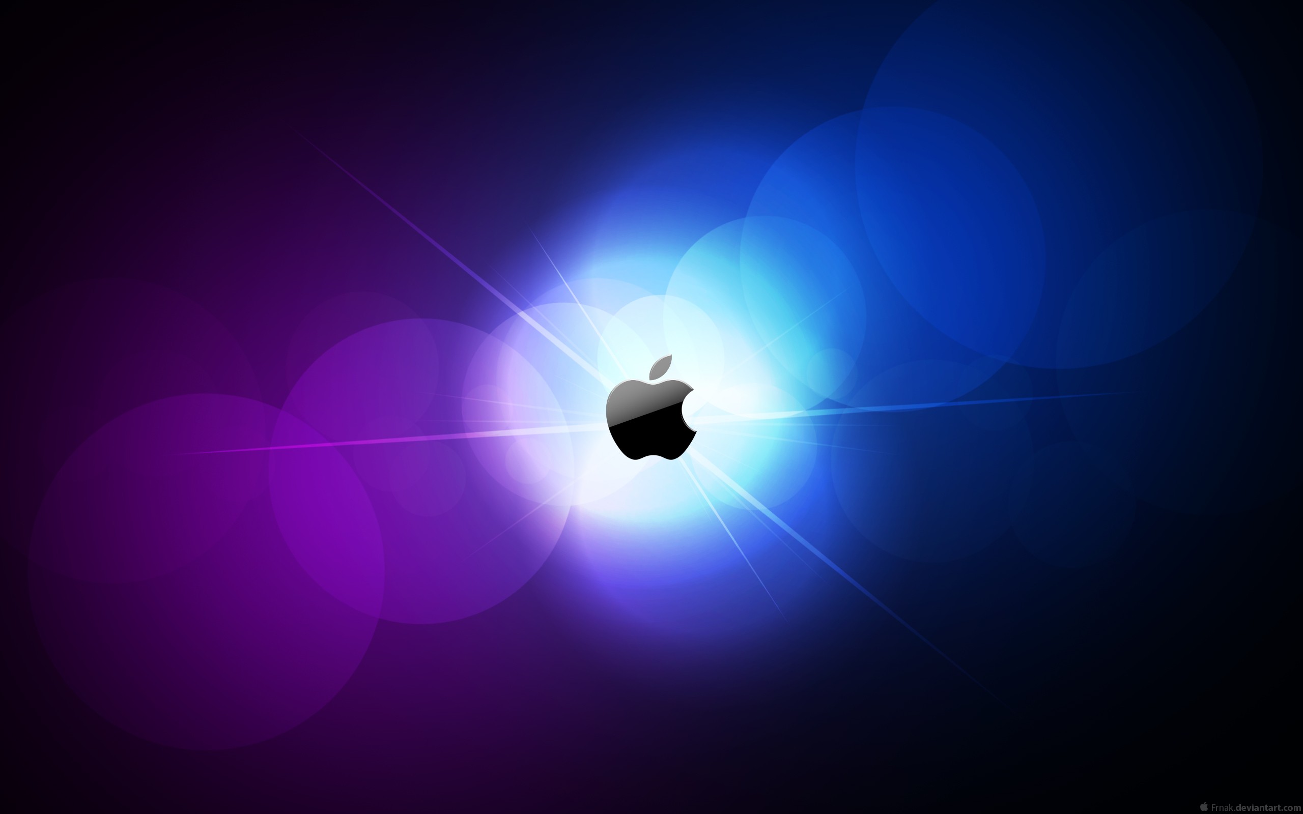 General 2560x1600 Apple Inc. technology minimalism logo digital art gradient