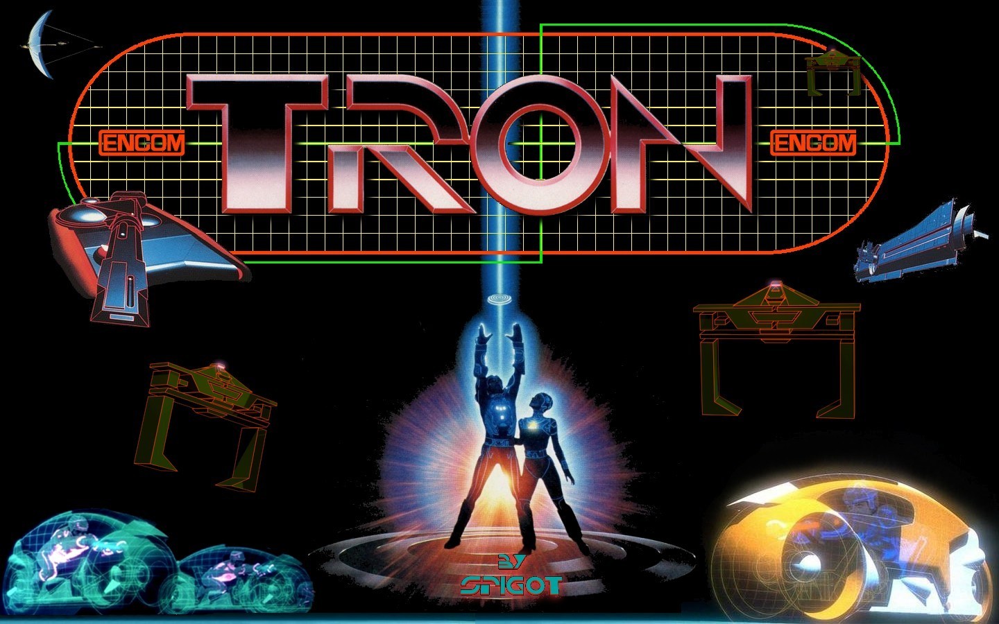 General 1440x900 movies science fiction Tron