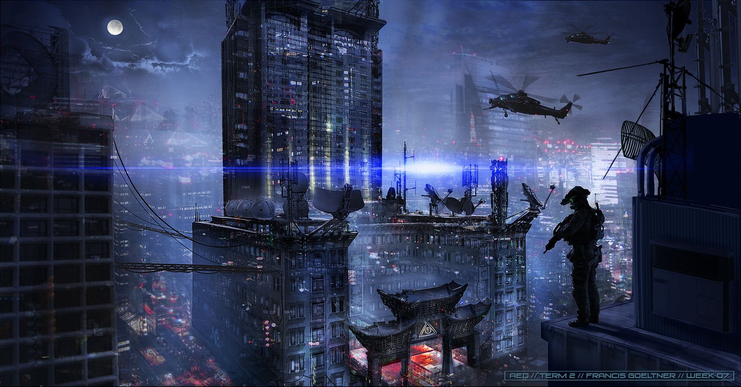 General 1500x783 fantasy art futuristic dark military Asia helicopters science fiction concept art artwork digital art