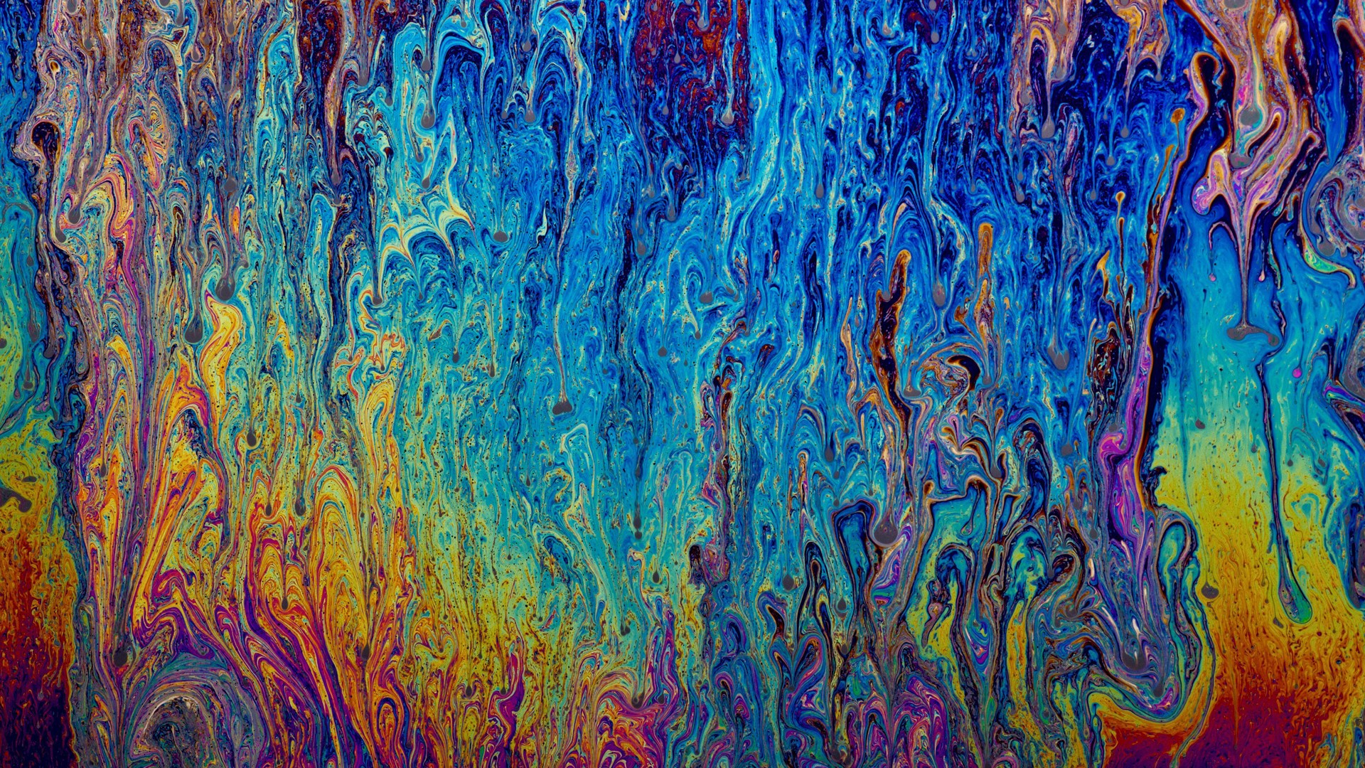 General 1920x1080 macro soap colorful abstract digital art