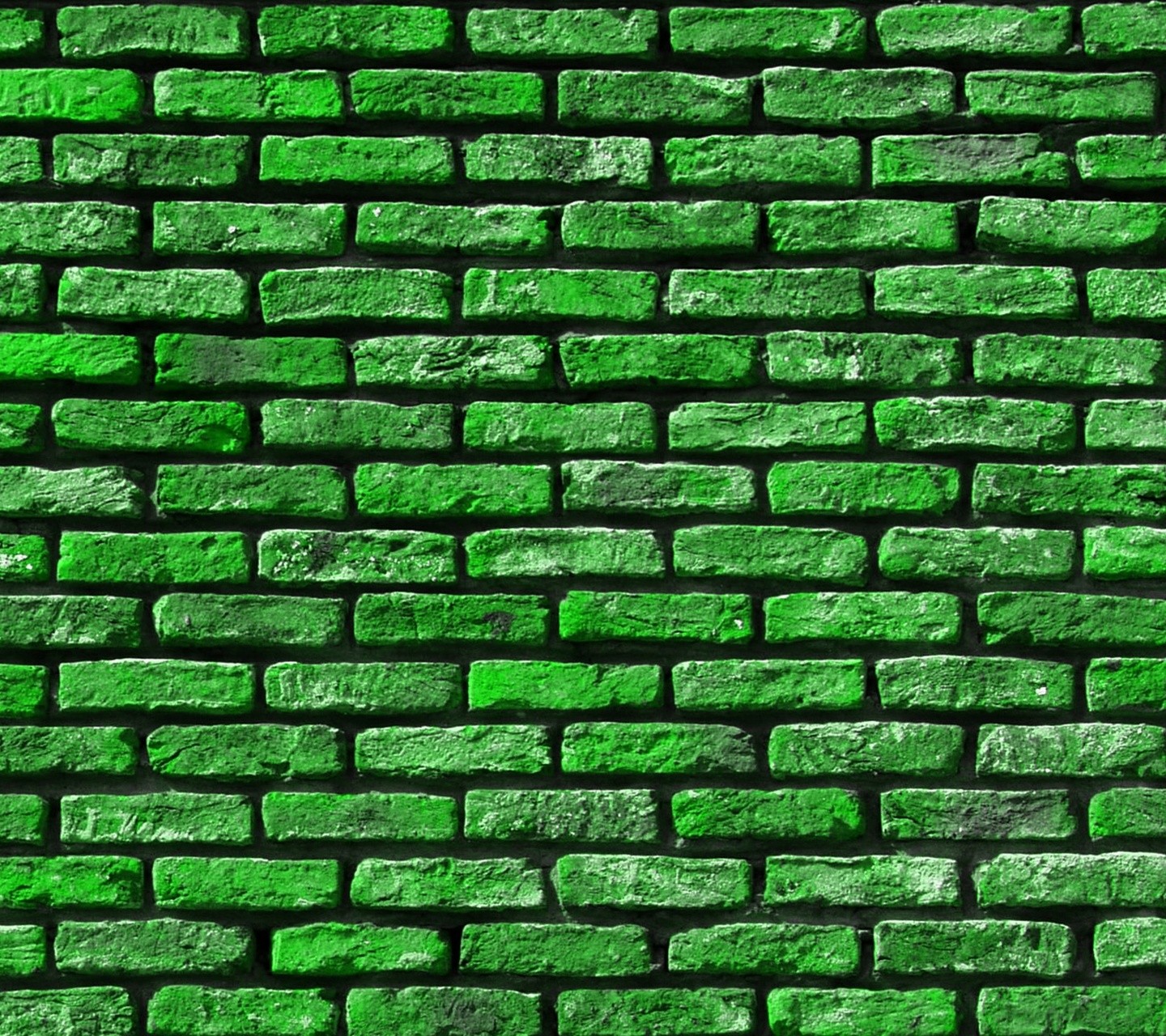 General 1440x1280 wall bricks texture green