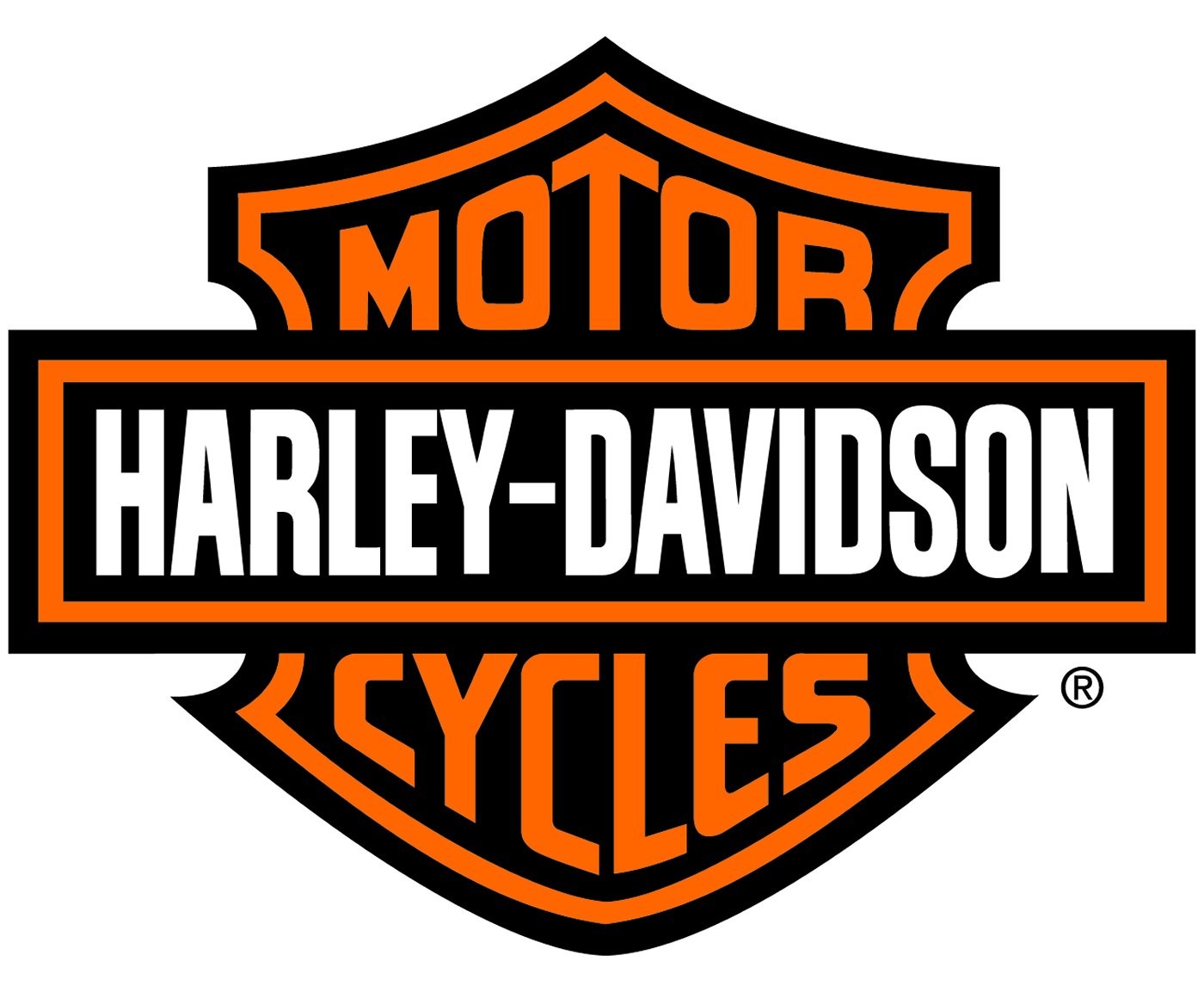 General 1400x1153 Harley-Davidson logo white background motorcycle brand company simple background