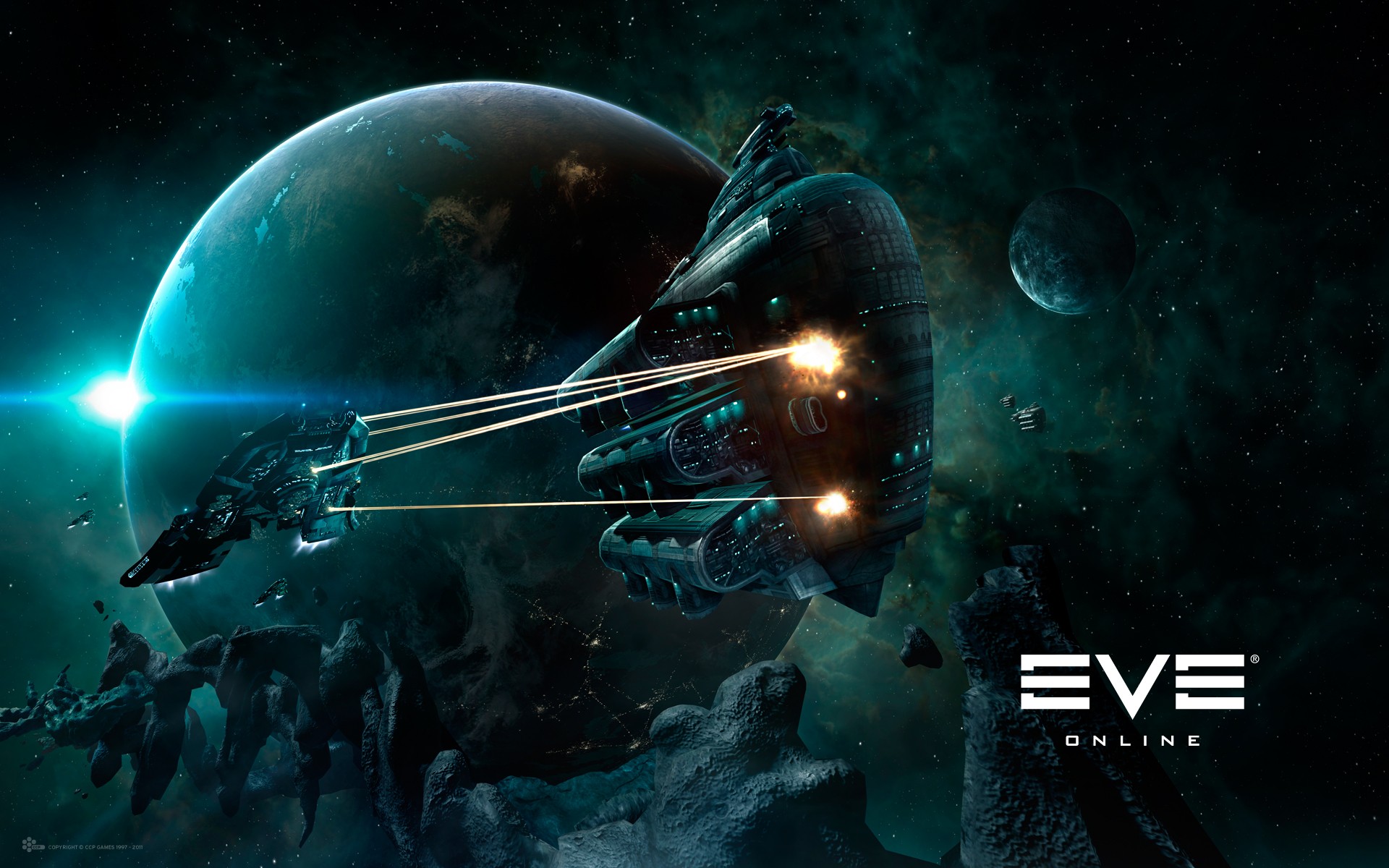 General 1920x1200 EVE Online space spaceship Gallente Amarr science fiction PC gaming