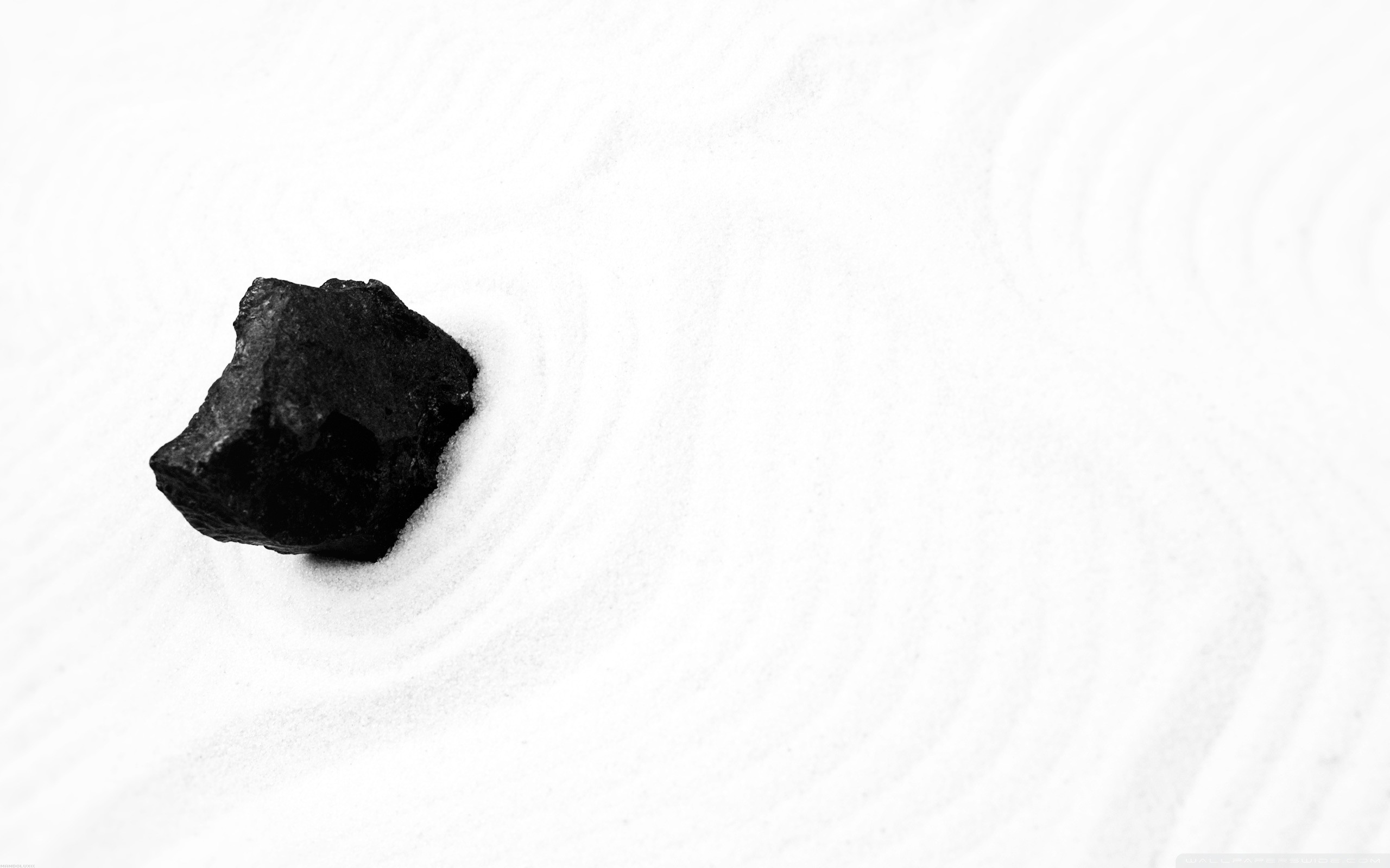 General 2560x1600 macro simple background minimalism salt rocks monochrome white background