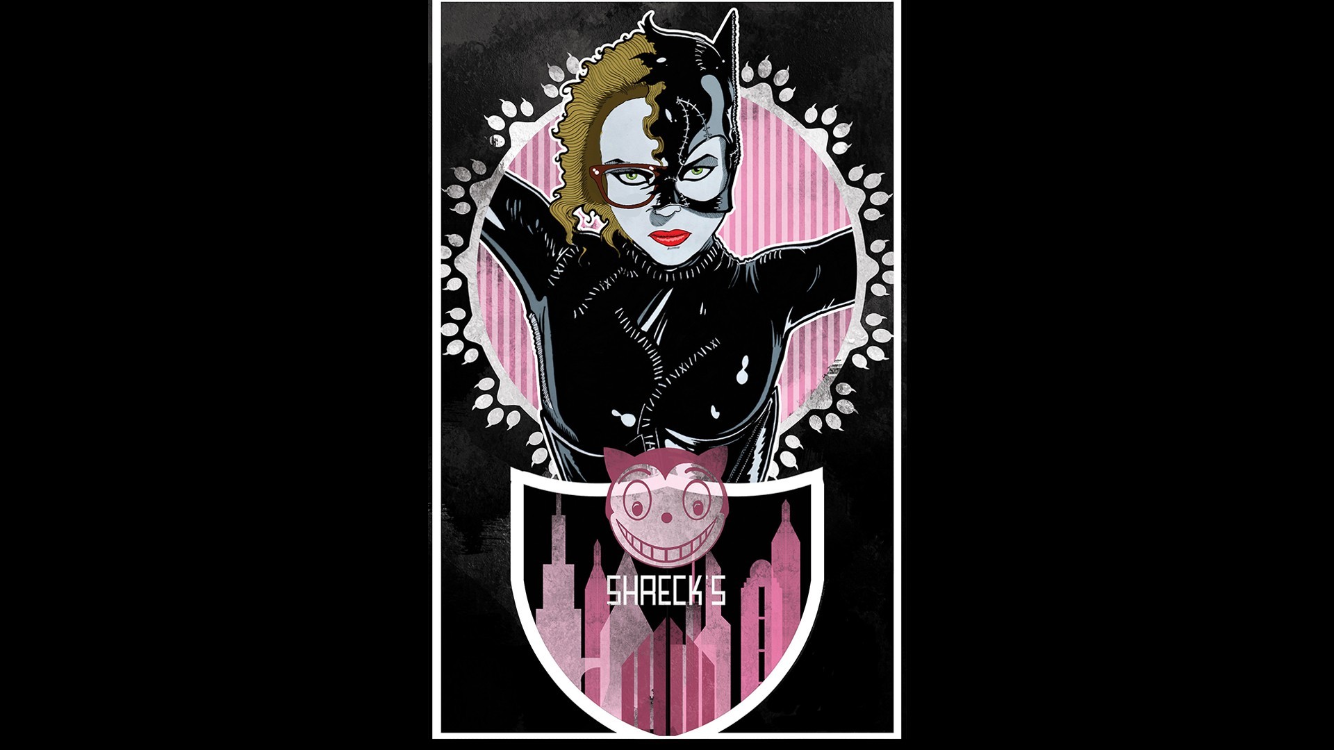 General 1920x1080 DC Comics Catwoman Michelle Pfeiffer Batman women artwork red lipstick Selina Kyle