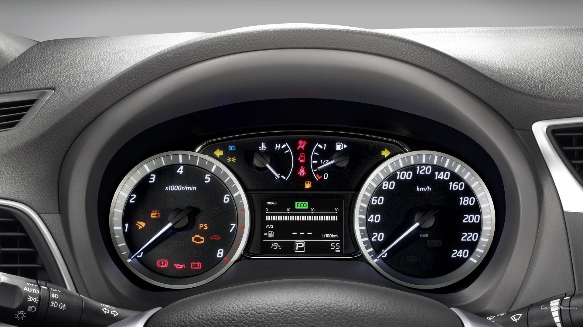 General 1920x1080 Nissan Sylphy concept cars car car interior speedometer vehicle Nissan Japanese cars