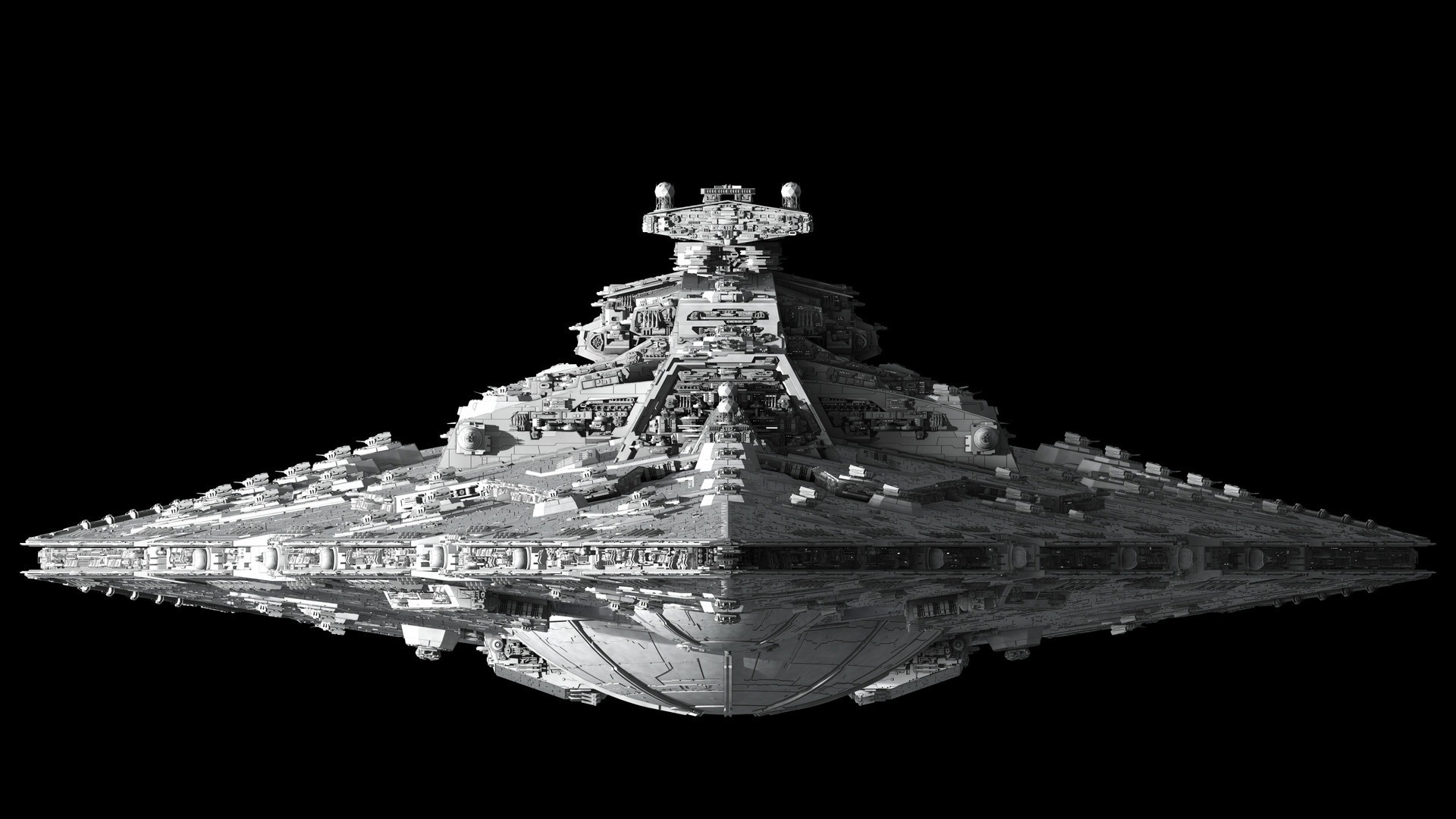 General 1920x1080 Star Wars Star Destroyer Imperial Forces CGI spaceship digital art science fiction Star Wars Ships fractalsponge vehicle