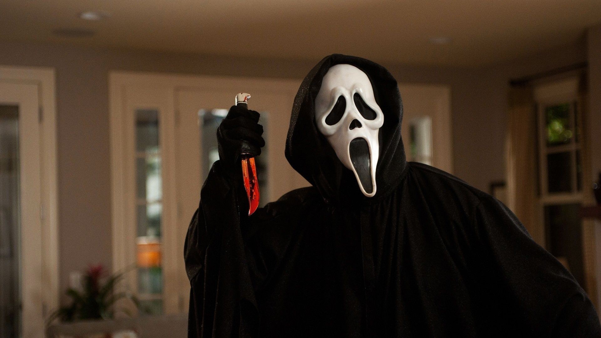 General 1920x1080 movies Scream 1996 (Year) horror mask blood Killer