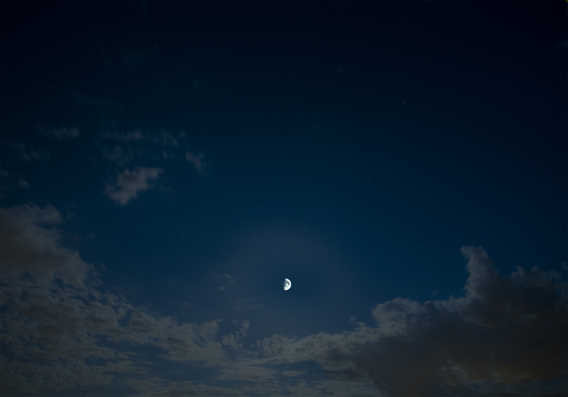 General 1920x1342 night sky Moon clouds dark nature