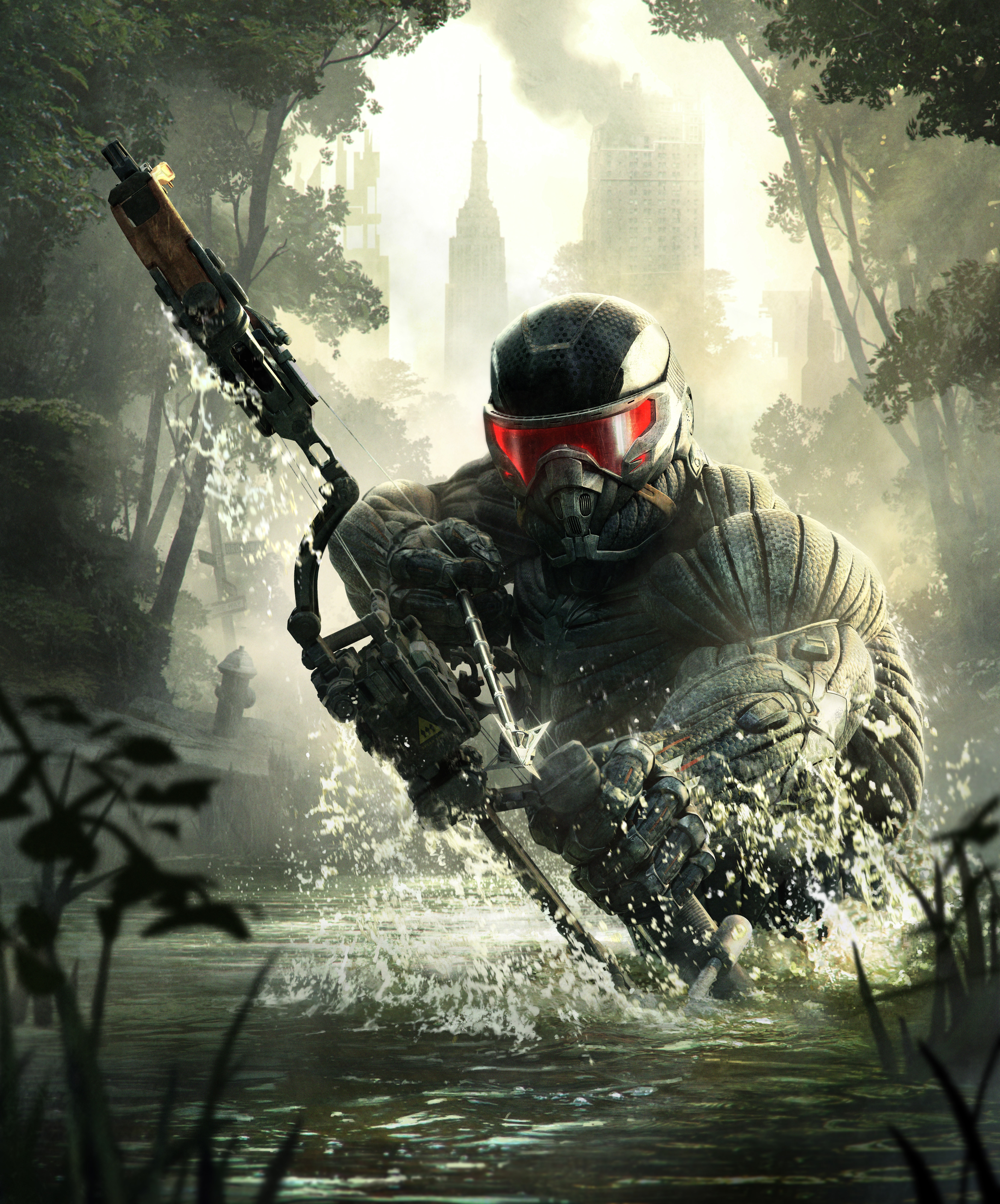 General 6646x8000 video games video game art Crysis PC gaming bow