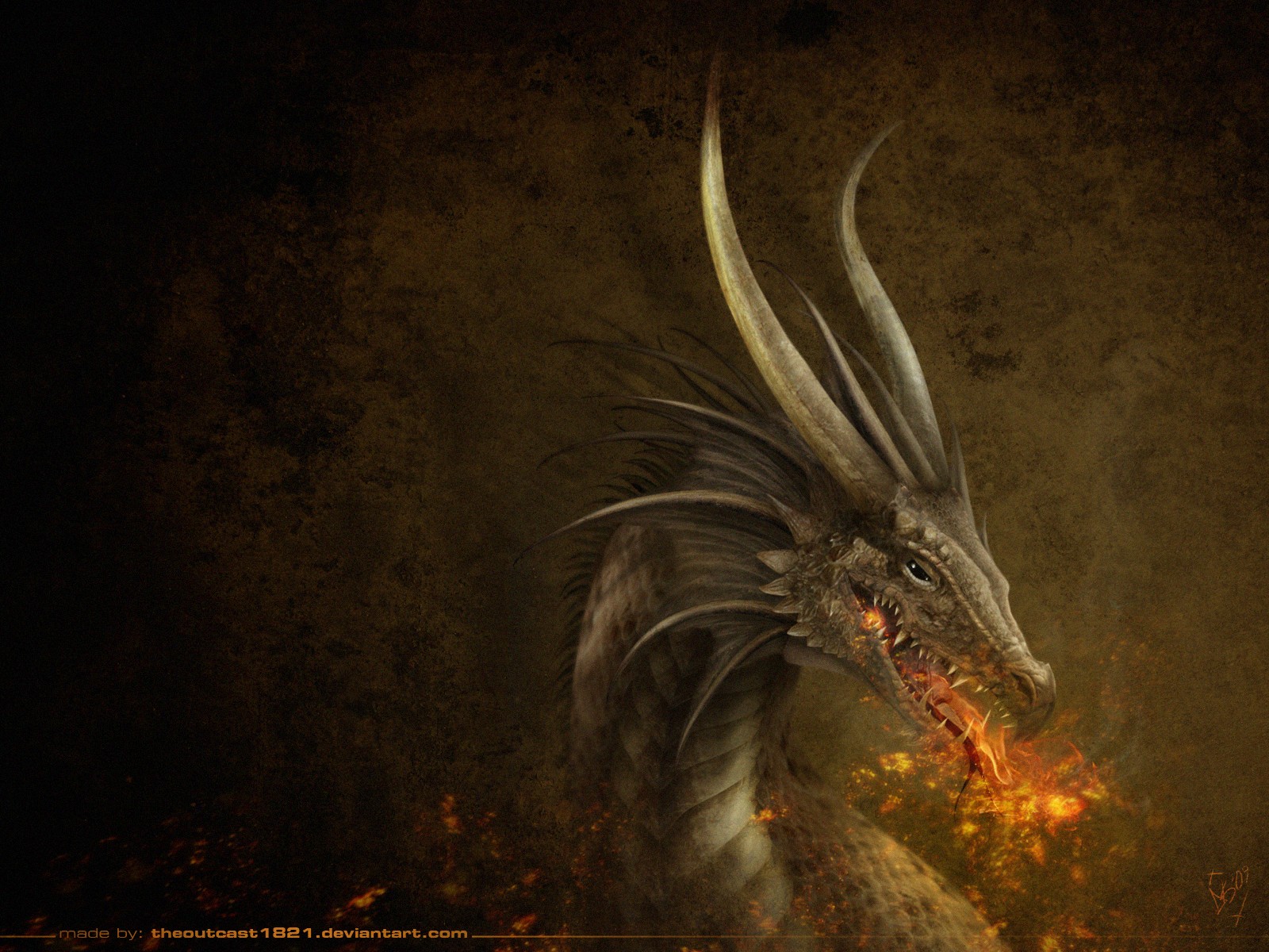 General 1600x1200 artwork dragon fantasy art creature DeviantArt