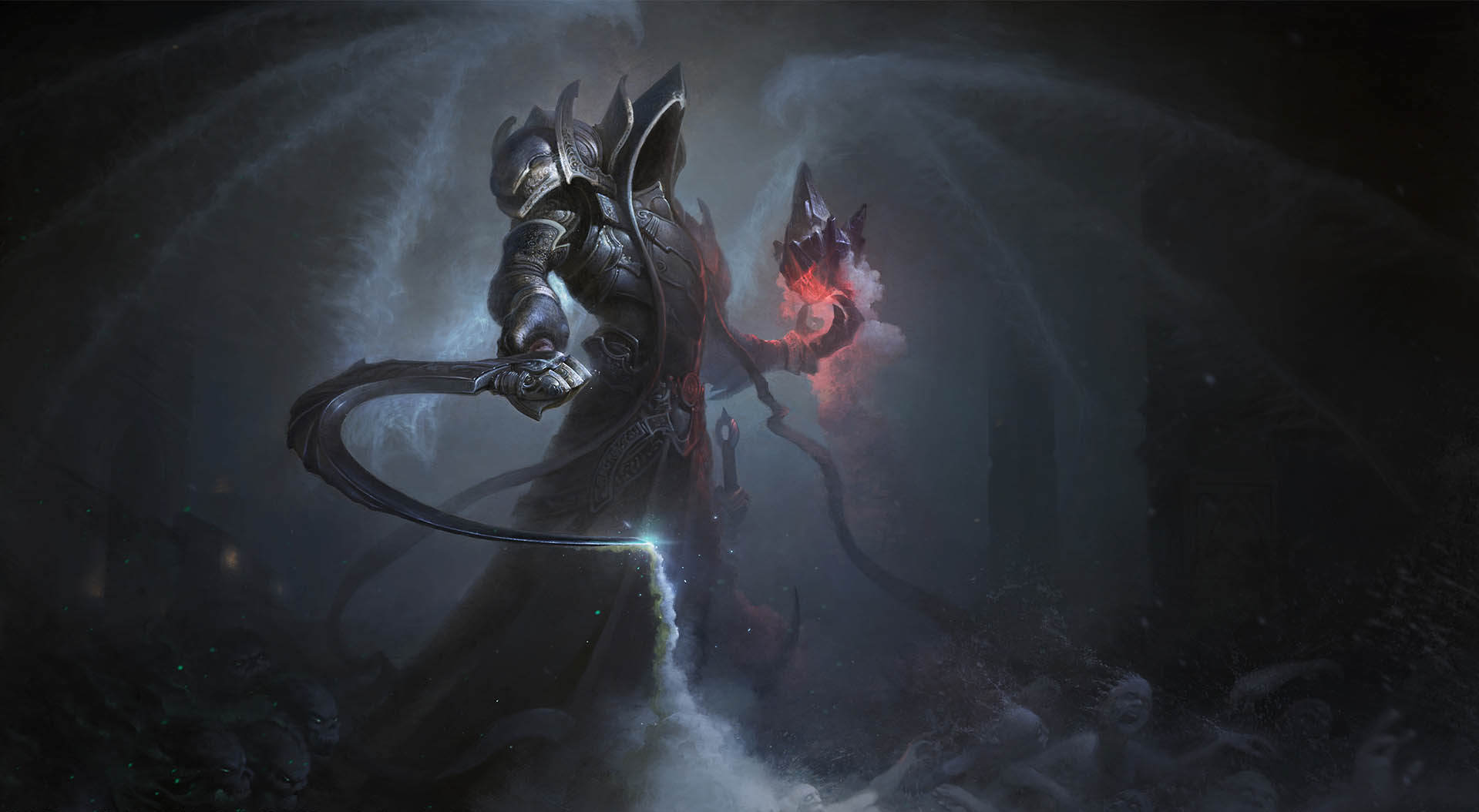 General 1919x1054 Diablo III Diablo 3: Reaper of Souls artwork video games fantasy art video game art 2012 (Year) PC gaming scythe dark fantasy Blizzard Entertainment