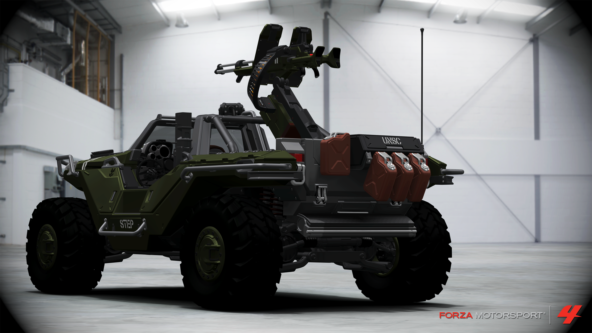 General 1920x1080 Forza Motorsport 4 car video games Halo (game) crossover vehicle Warthog UNSC Turn 10 Studios