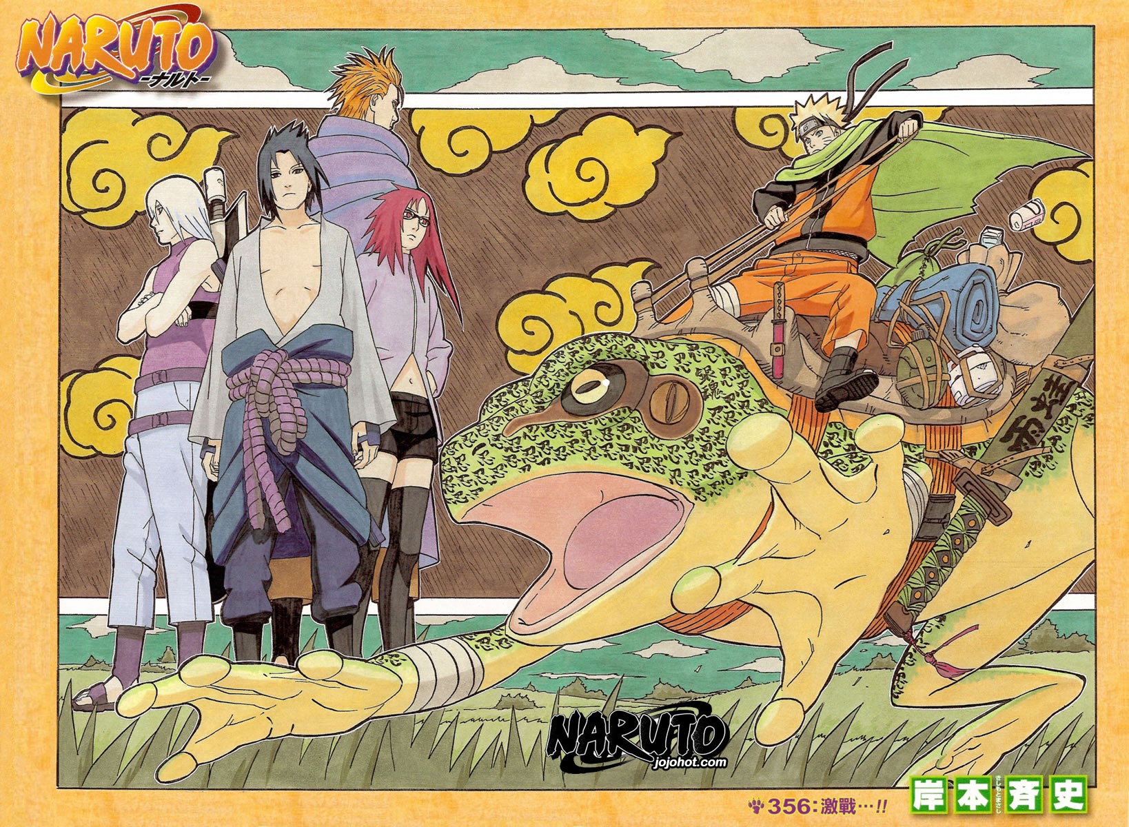 Anime 1638x1200 Naruto Shippuden Uchiha Sasuke manga Uzumaki Naruto Hozuki Suigetsu Juugo Karin anime