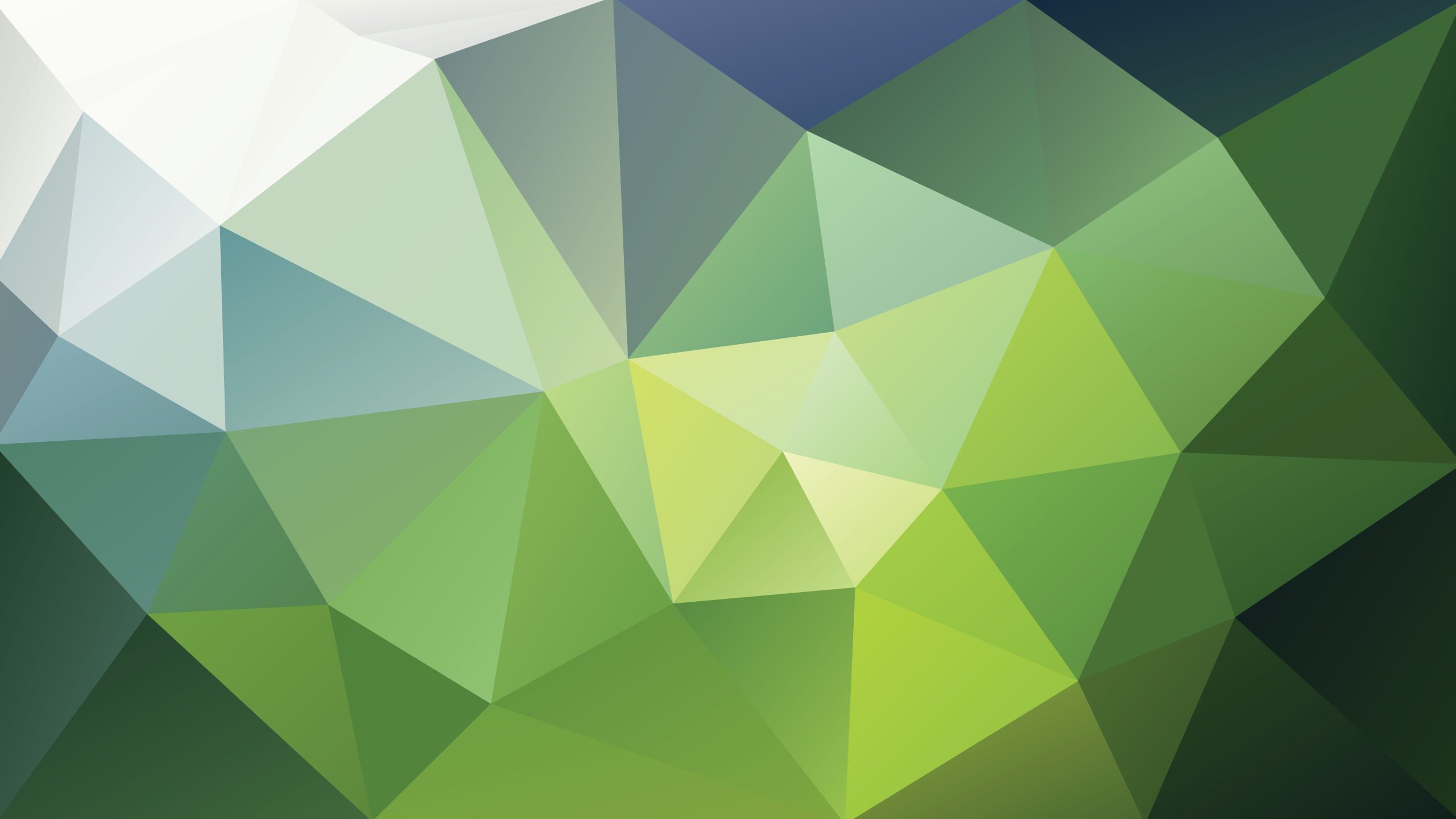 General 2560x1440 pattern abstract low poly green geometric figures digital art