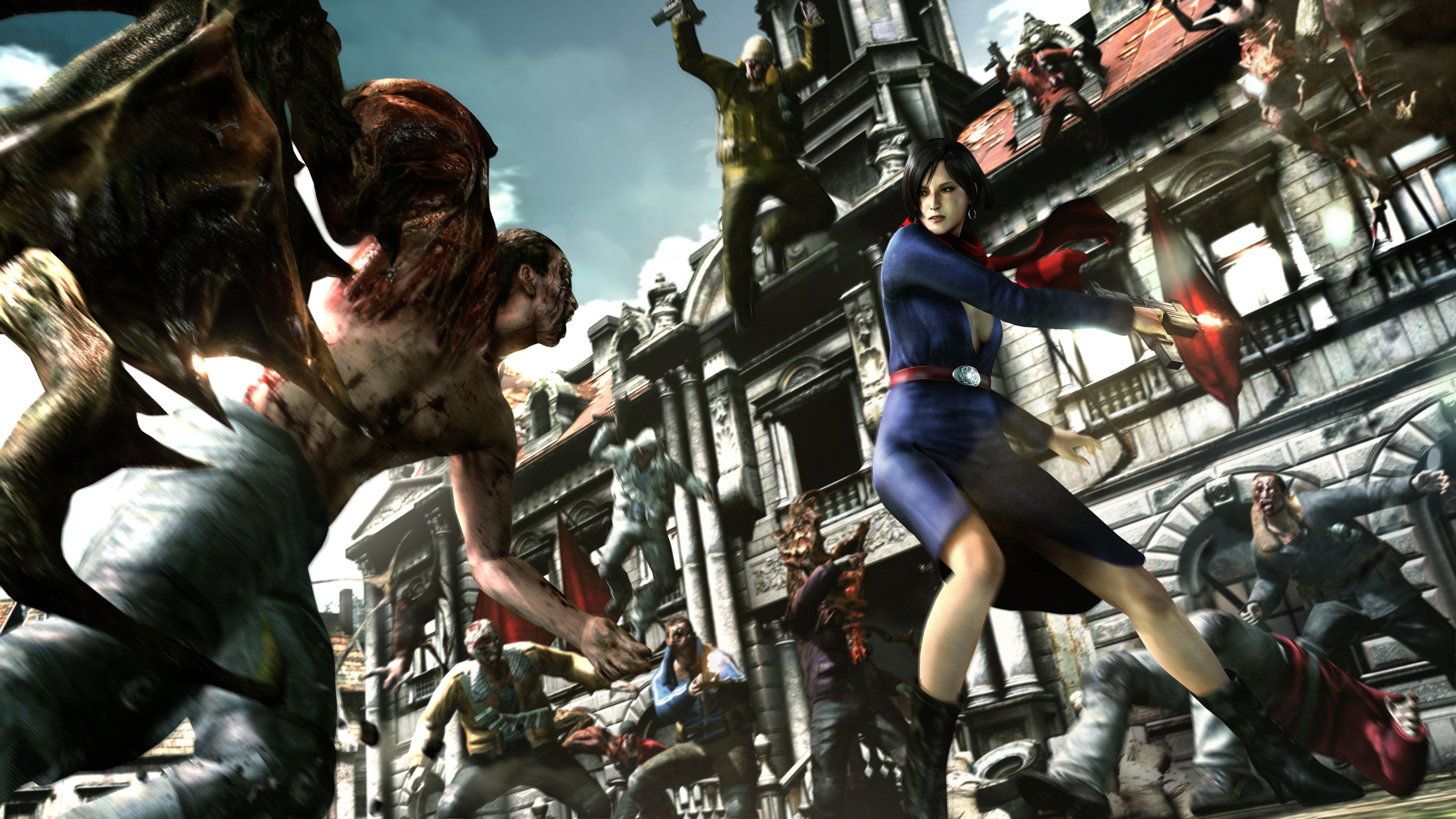 General 5120x2880 Resident Evil 6 Ada Wong zombies Resident Evil undead video game girls video games video game characters Capcom