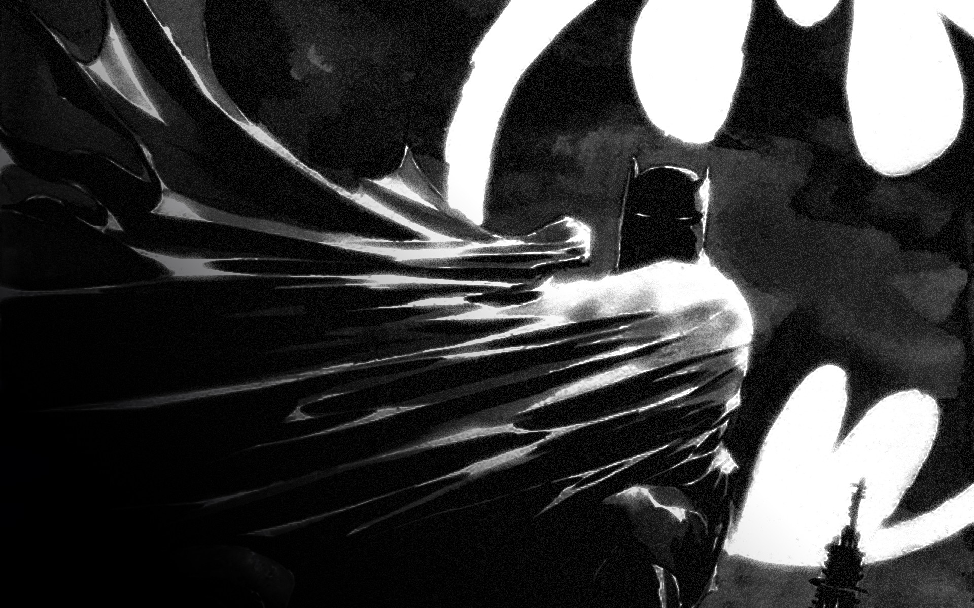 HD wallpaper: Batman logo, grey, backgrounds, black Color, dark