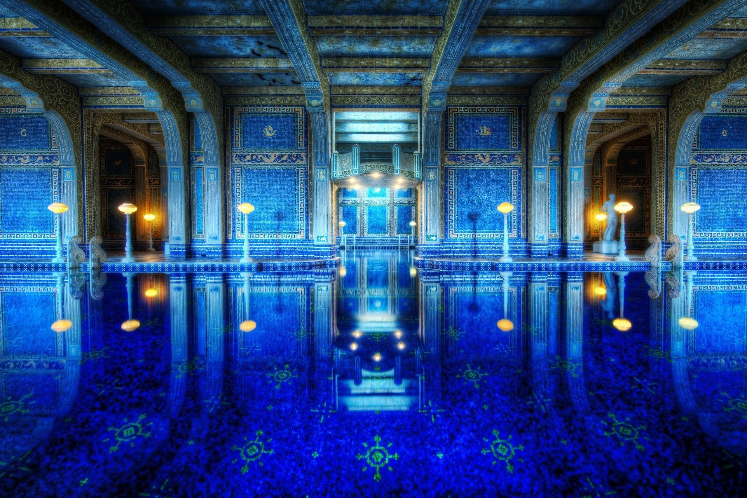 General 2560x1707 swimming pool indoors water reflection