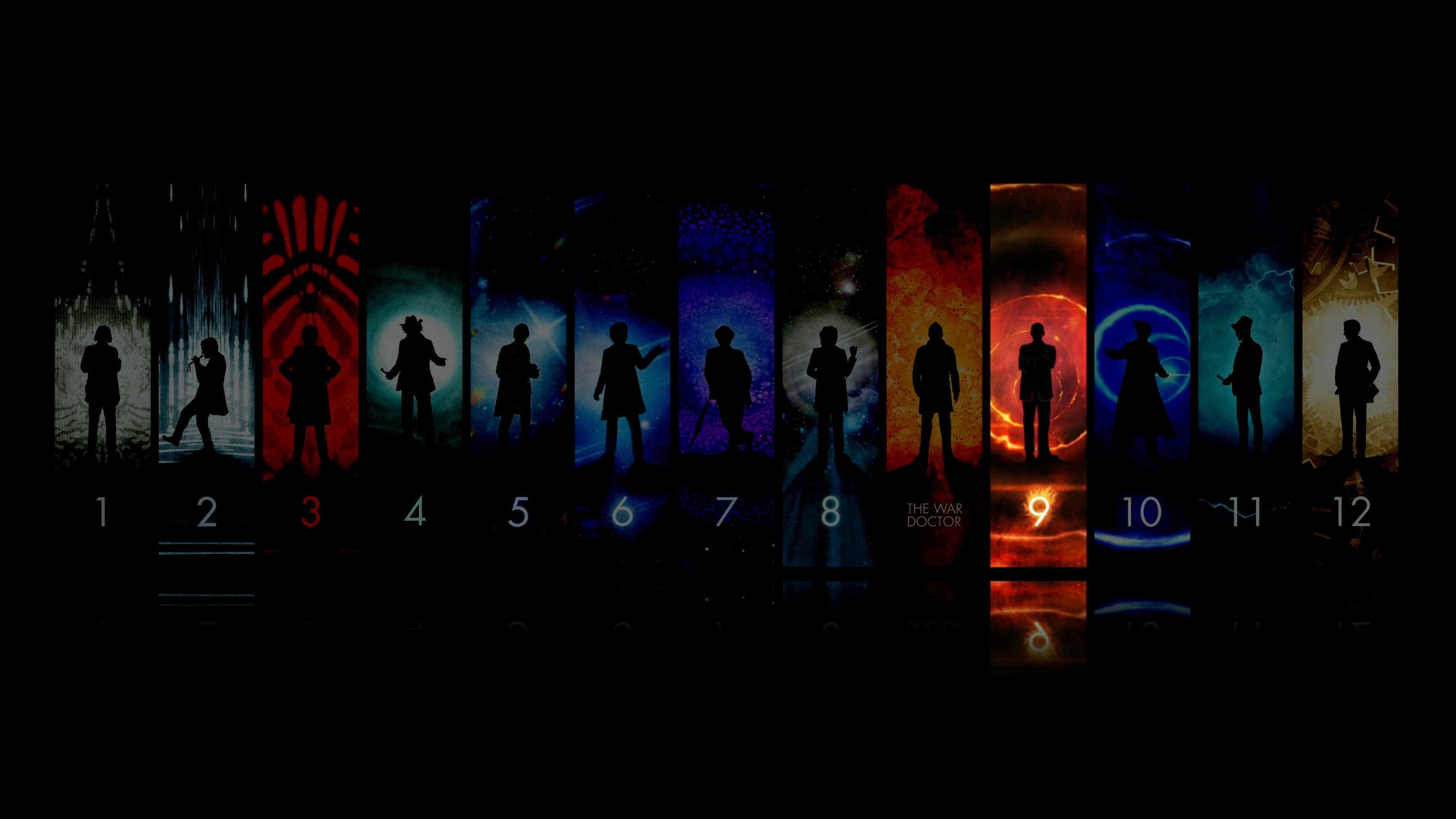 General 3456x1944 Doctor Who TV series numbers science fiction