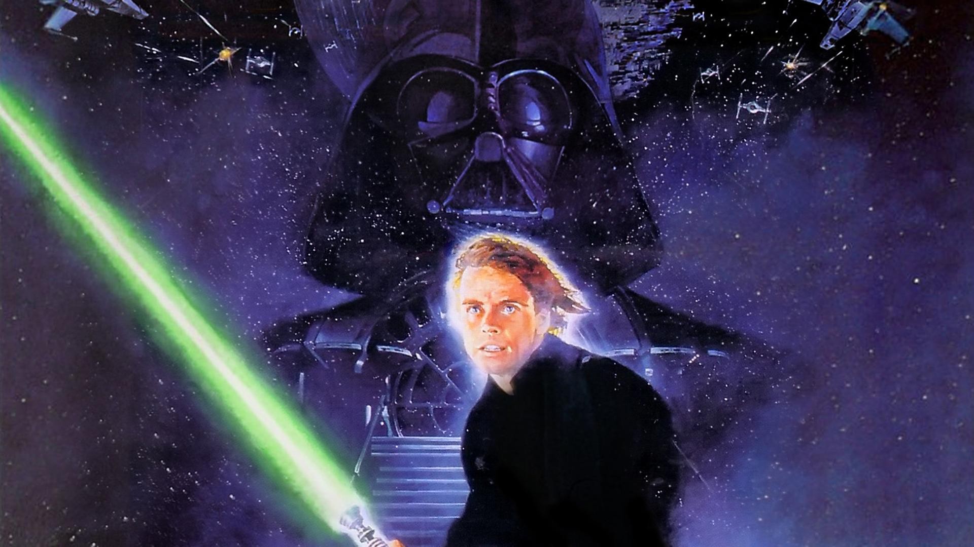 General 1920x1080 movies Star Wars Star Wars: Episode VI - The Return of the Jedi Darth Vader Luke Skywalker science fiction Jedi Sith digital art