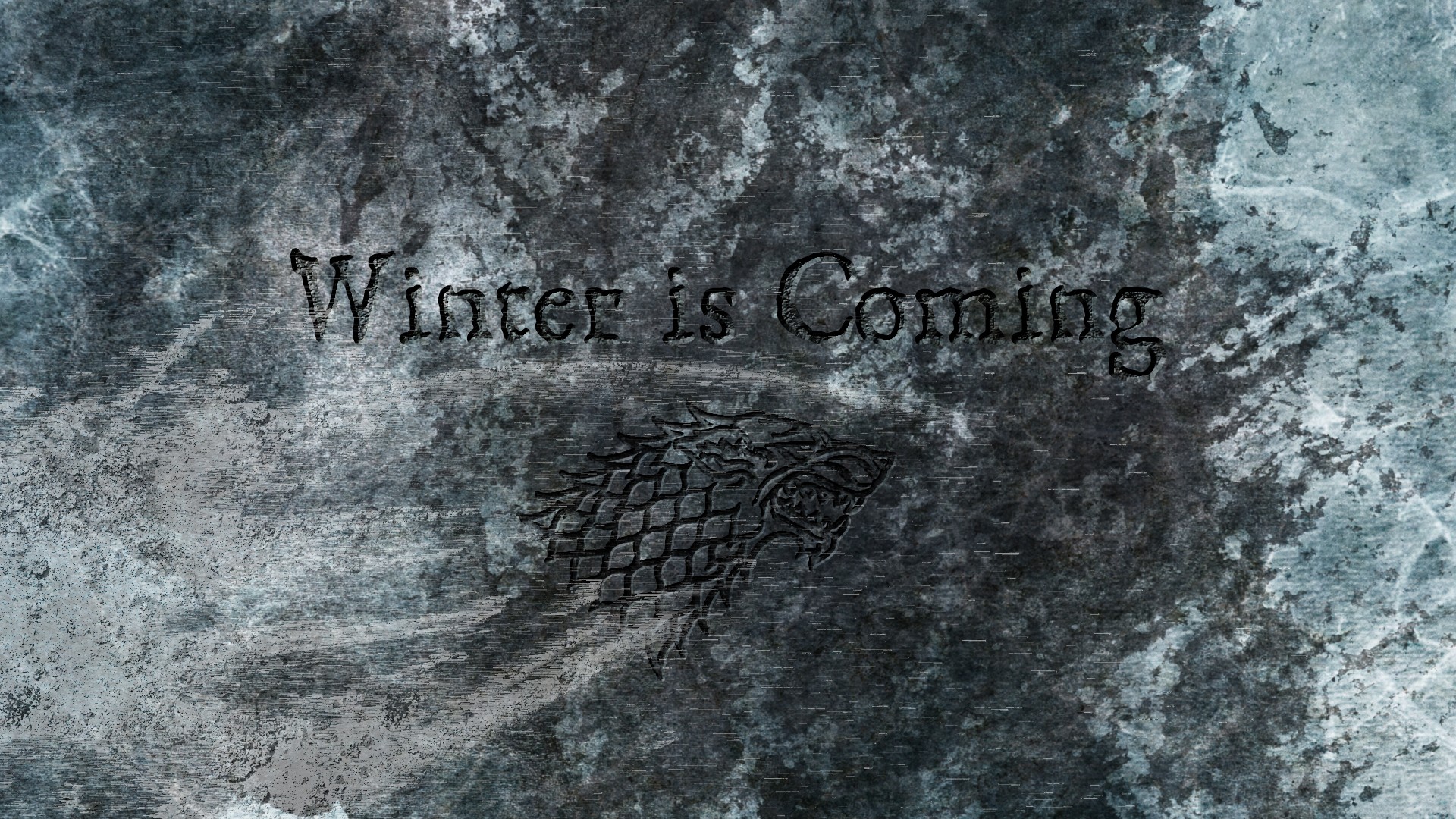 General 1920x1080 Game of Thrones House Stark Direwolf Winter Is Coming sigils TV series