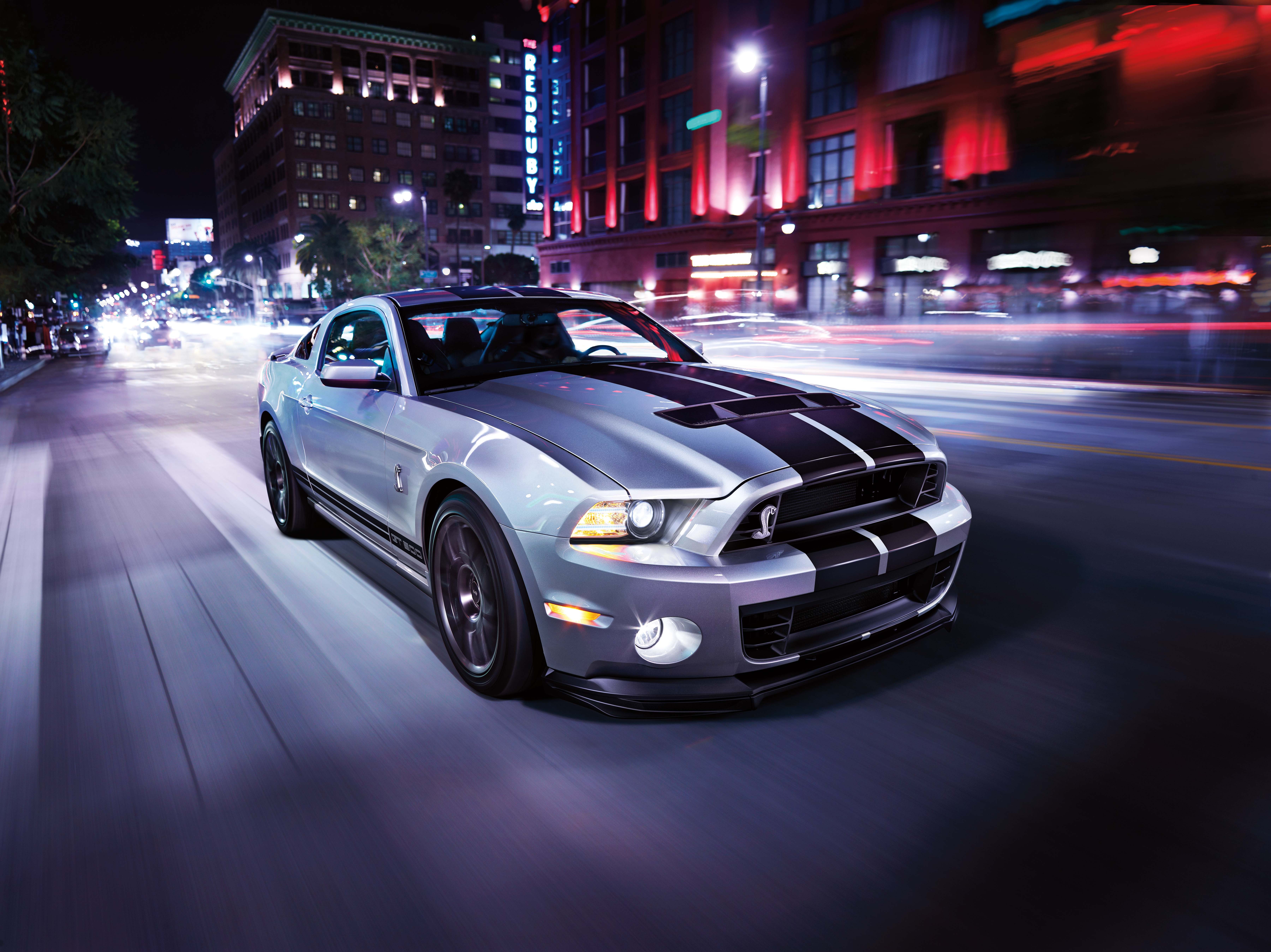 General 7200x5395 motion blur racing stripes Ford Mustang Ford car vehicle silver cars Ford Mustang S-197 II American cars muscle cars