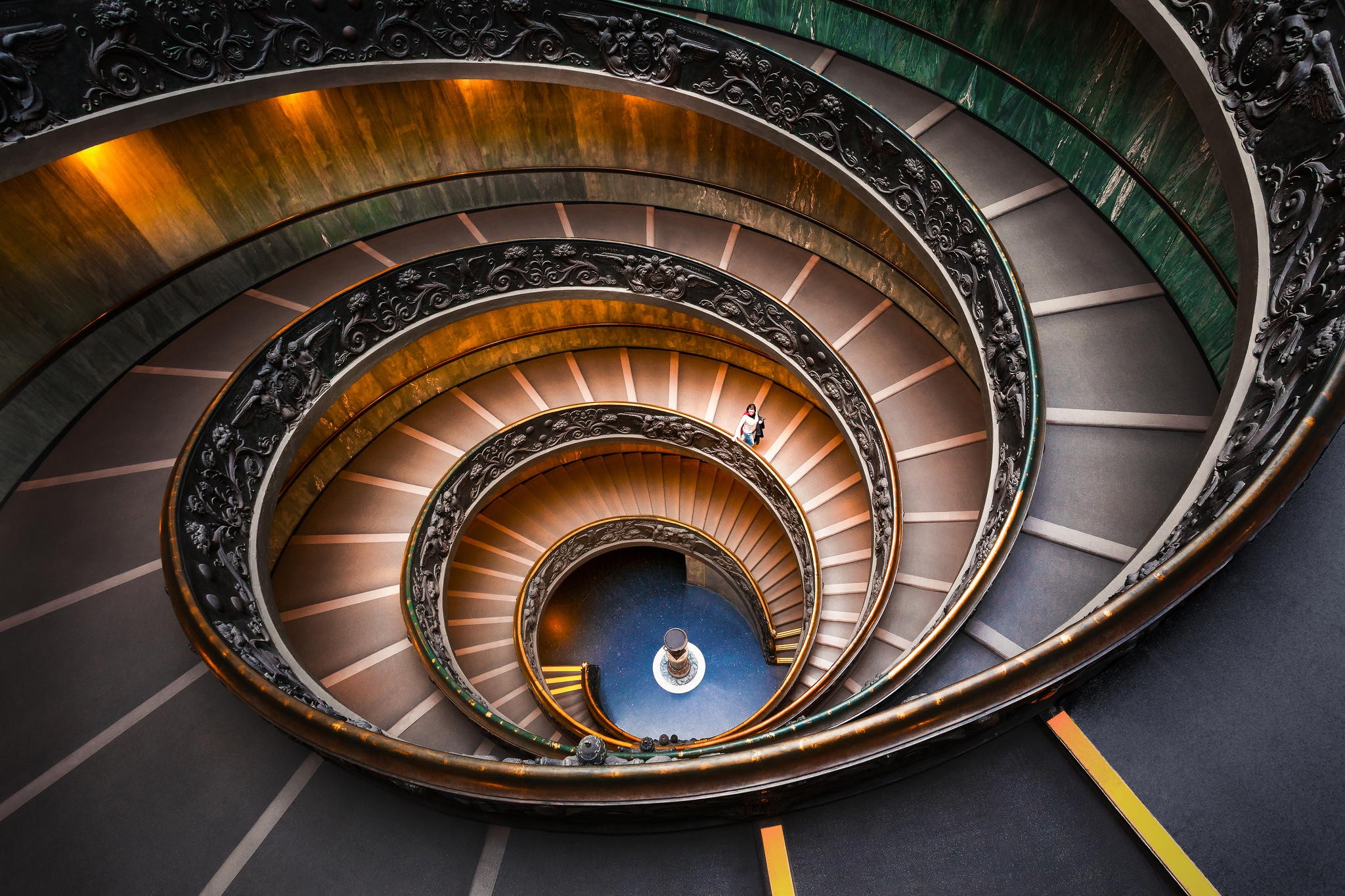 General 2048x1365 architecture stairs Vatican City spiral building indoors