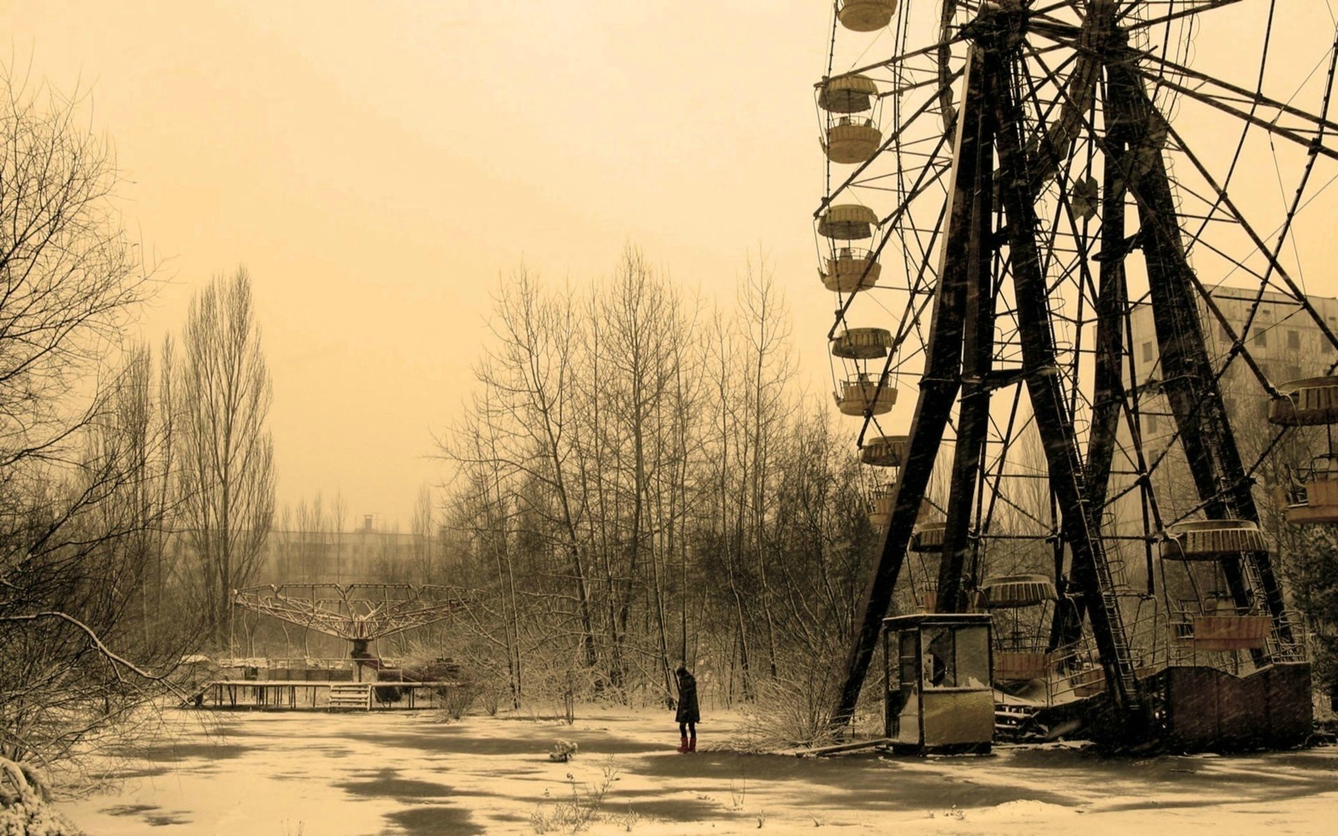 General 1920x1200 Pripyat apocalyptic abandoned Chernobyl Ukraine