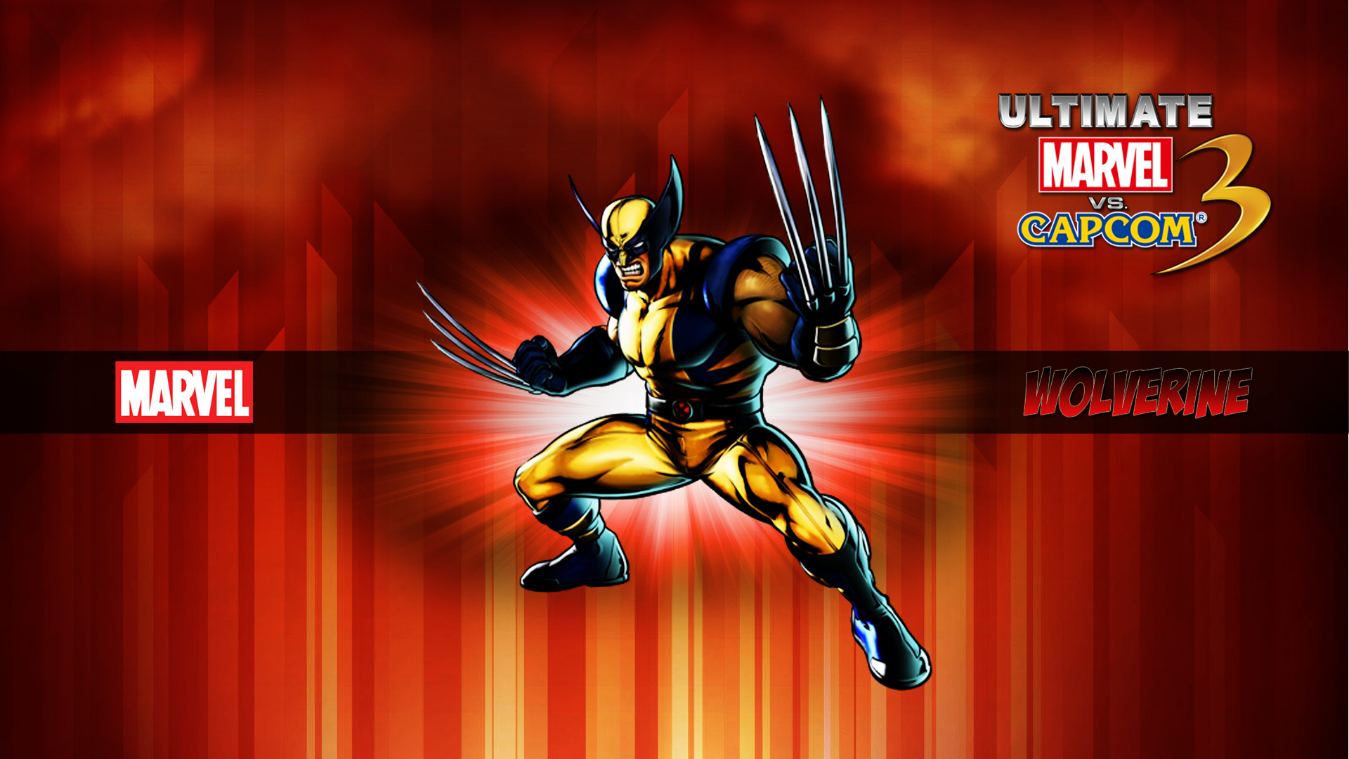 General 1920x1080 Marvel vs. Capcom 3 Wolverine video games video game warriors Ultimate Marvel VS. Capcom 3 superhero Marvel Comics