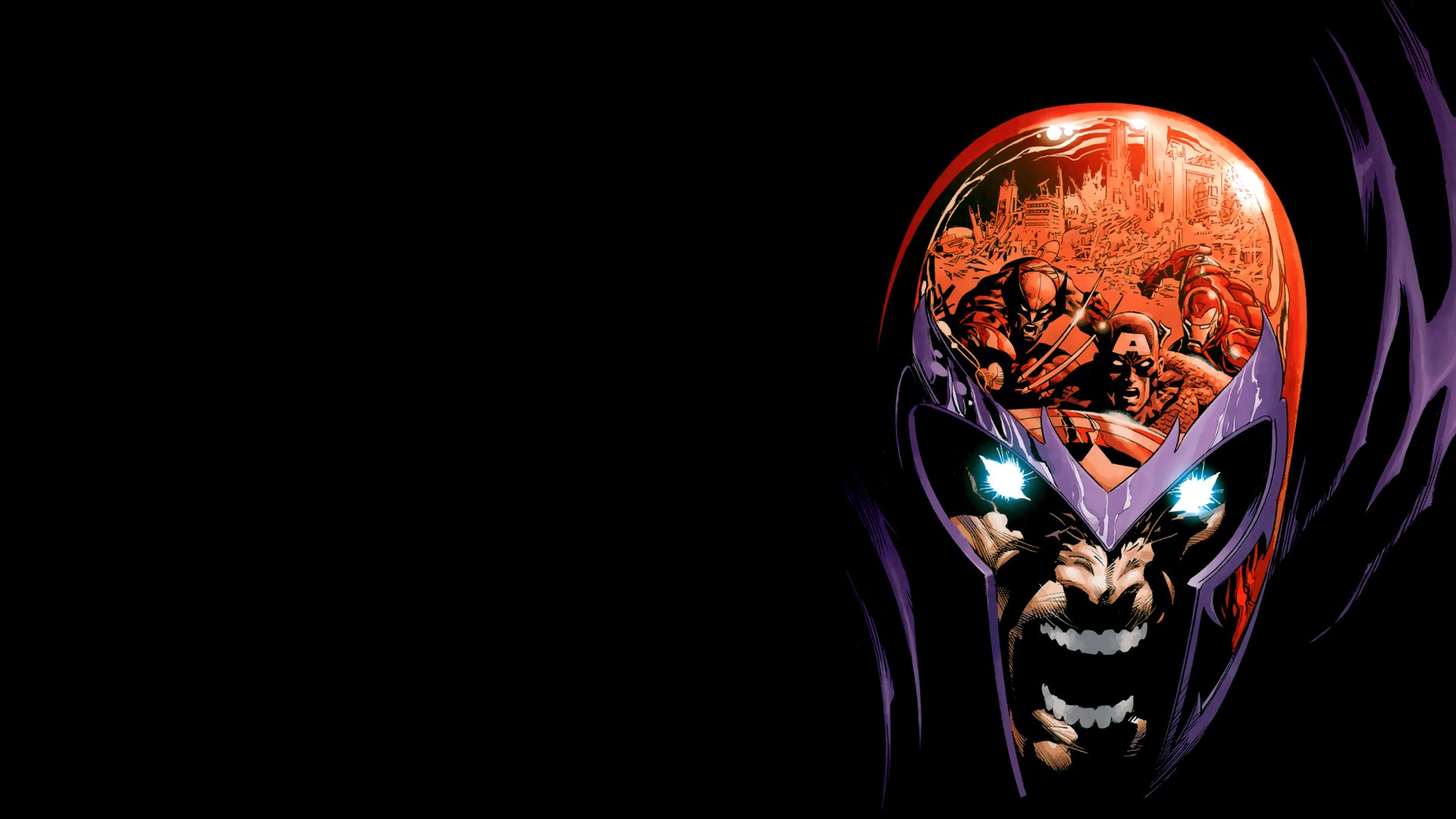 General 1920x1080 comics Magneto X-Men