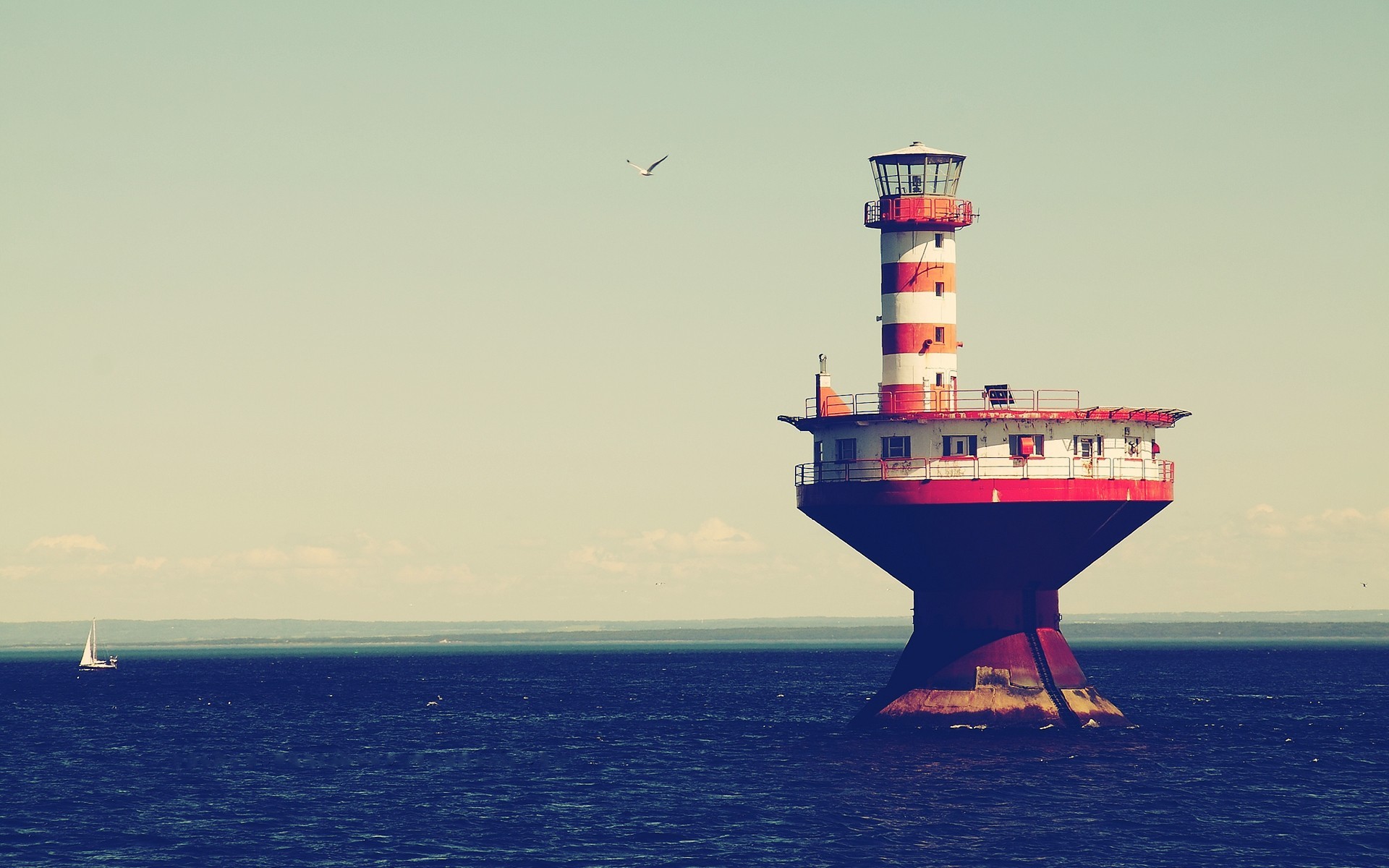 General 1920x1200 lighthouse sea building sky outdoors