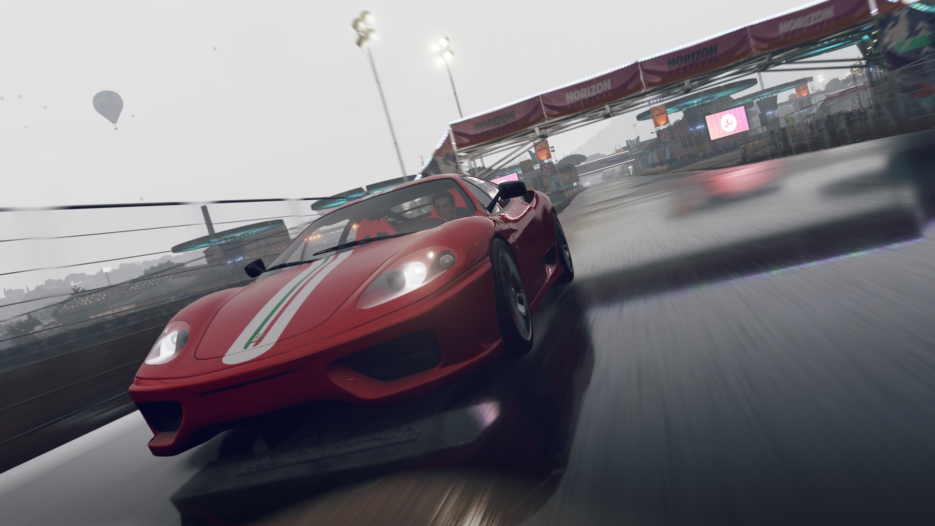 General 1920x1080 racing vehicle red cars Ferrari car italian cars Stellantis Forza Horizon video games PlaygroundGames