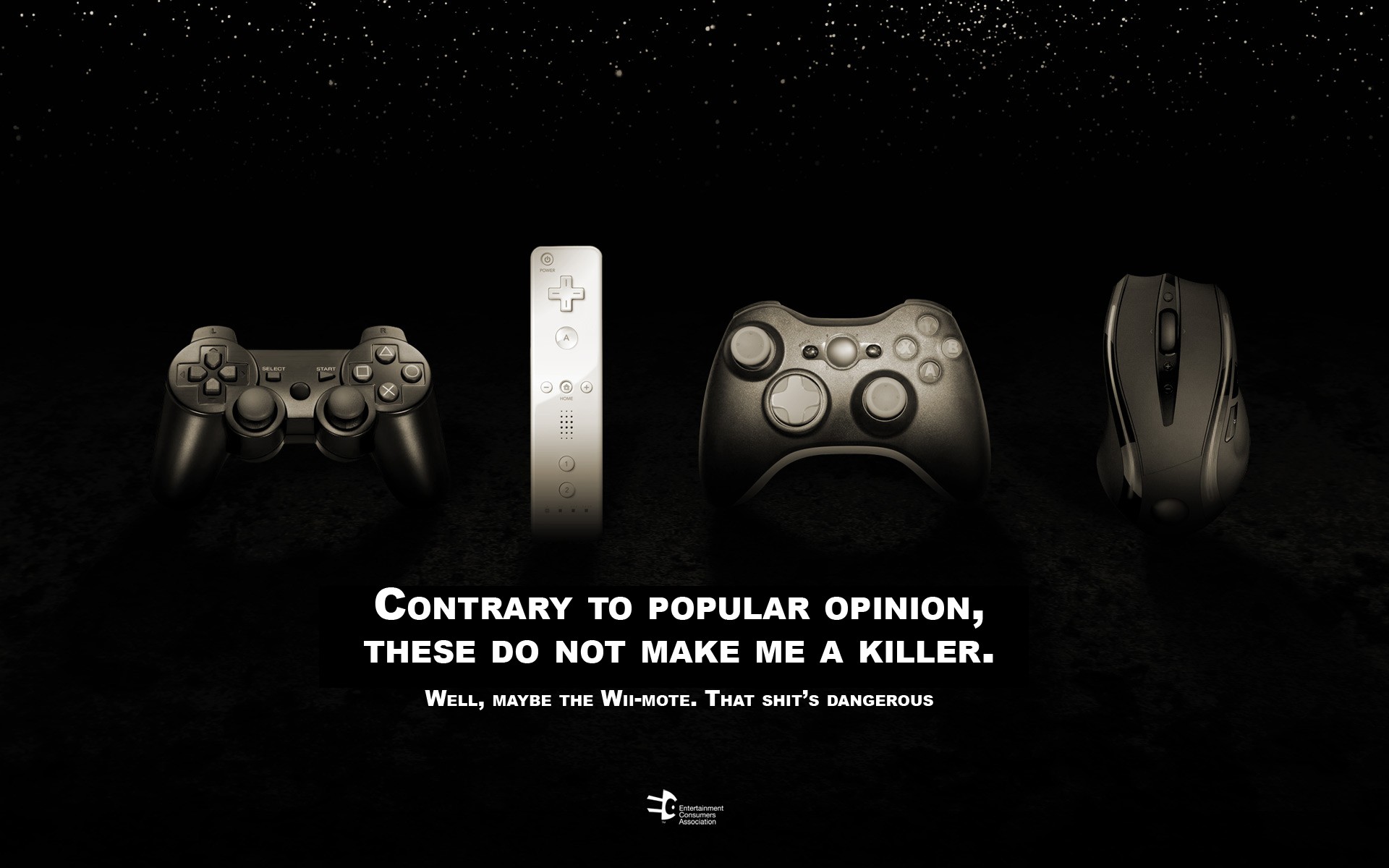 General 1920x1200 consoles video games controllers typography monochrome digital art humor computer mice PlayStation Xbox Wii video game art DualShock DualShock 3