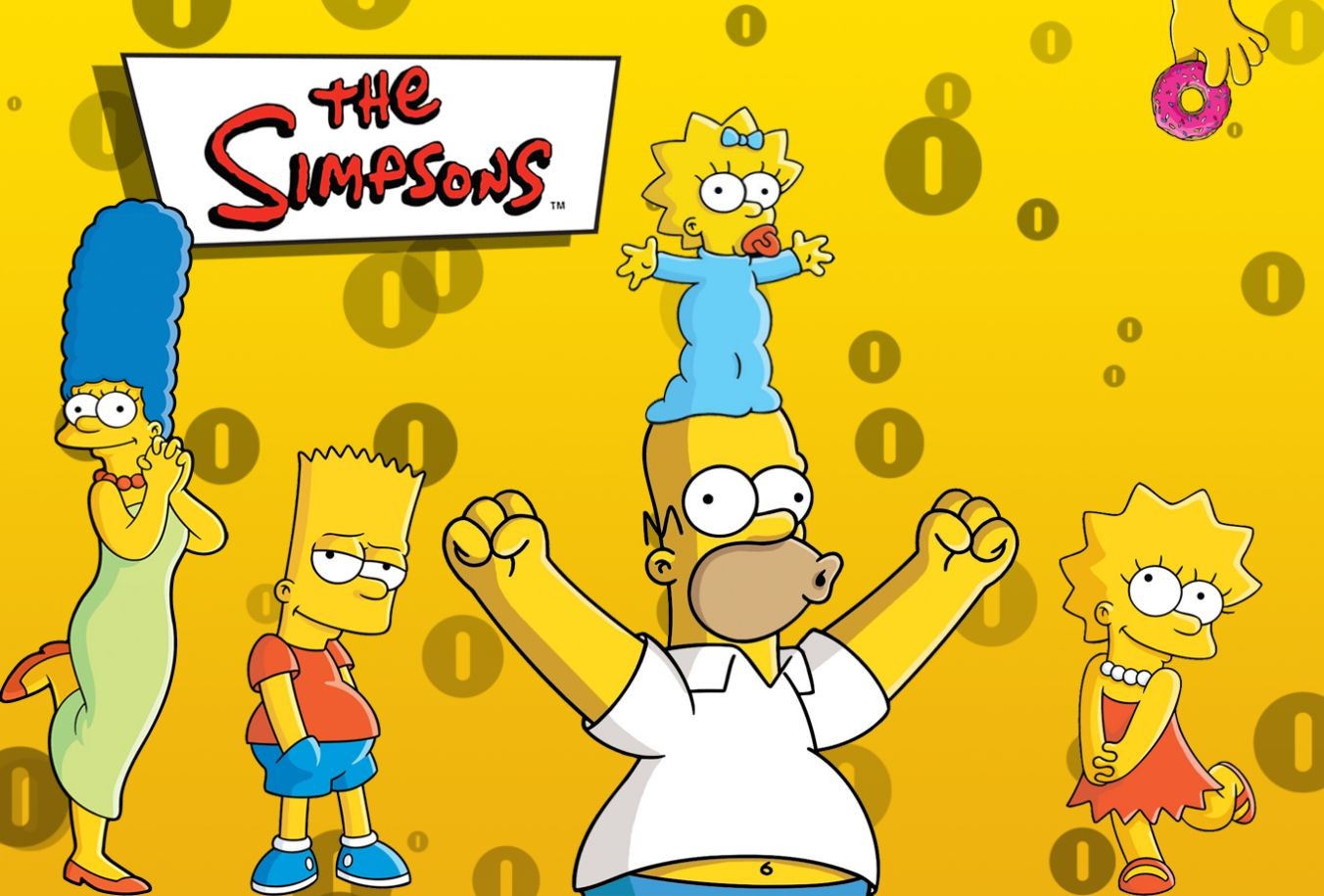 General 1352x915 The Simpsons Marge Simpson Bart Simpson Maggie Simpson Homer Simpson Lisa Simpson TV series cartoon