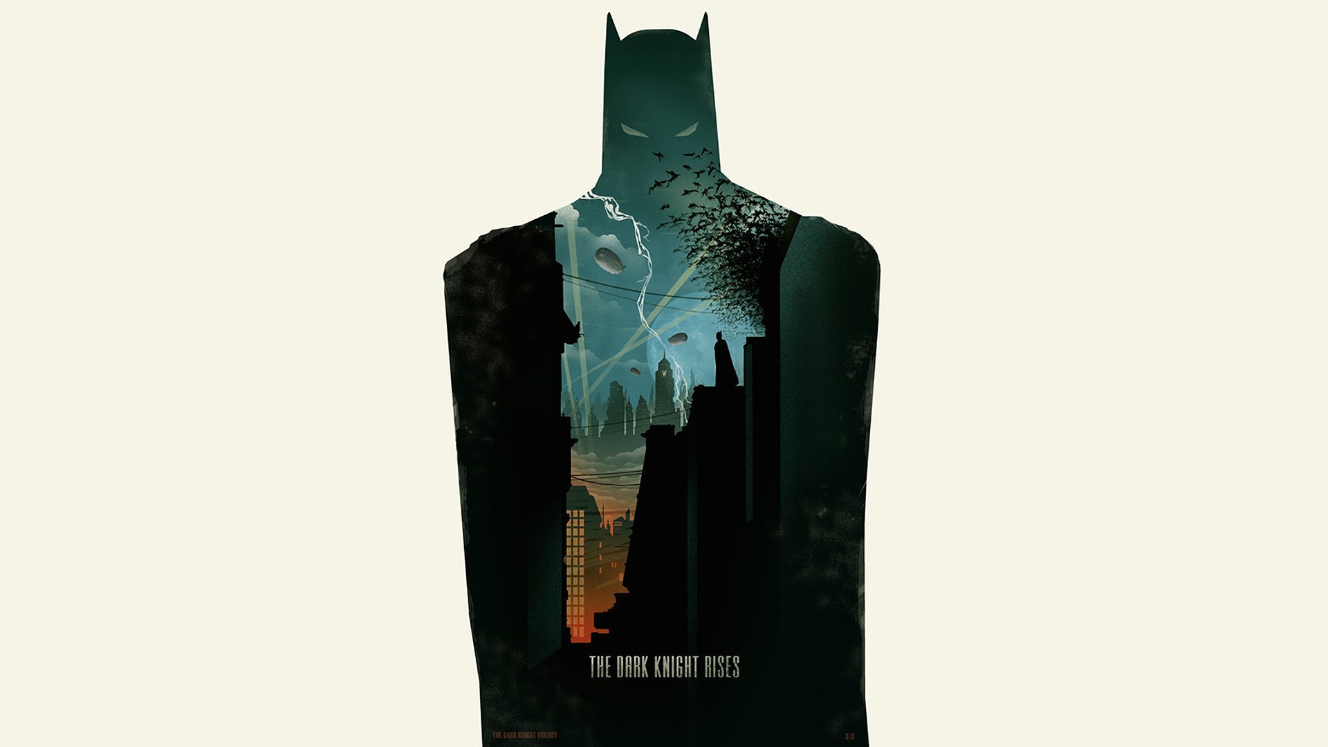 General 1920x1080 Batman DC Comics silhouette simple background white background frontal view