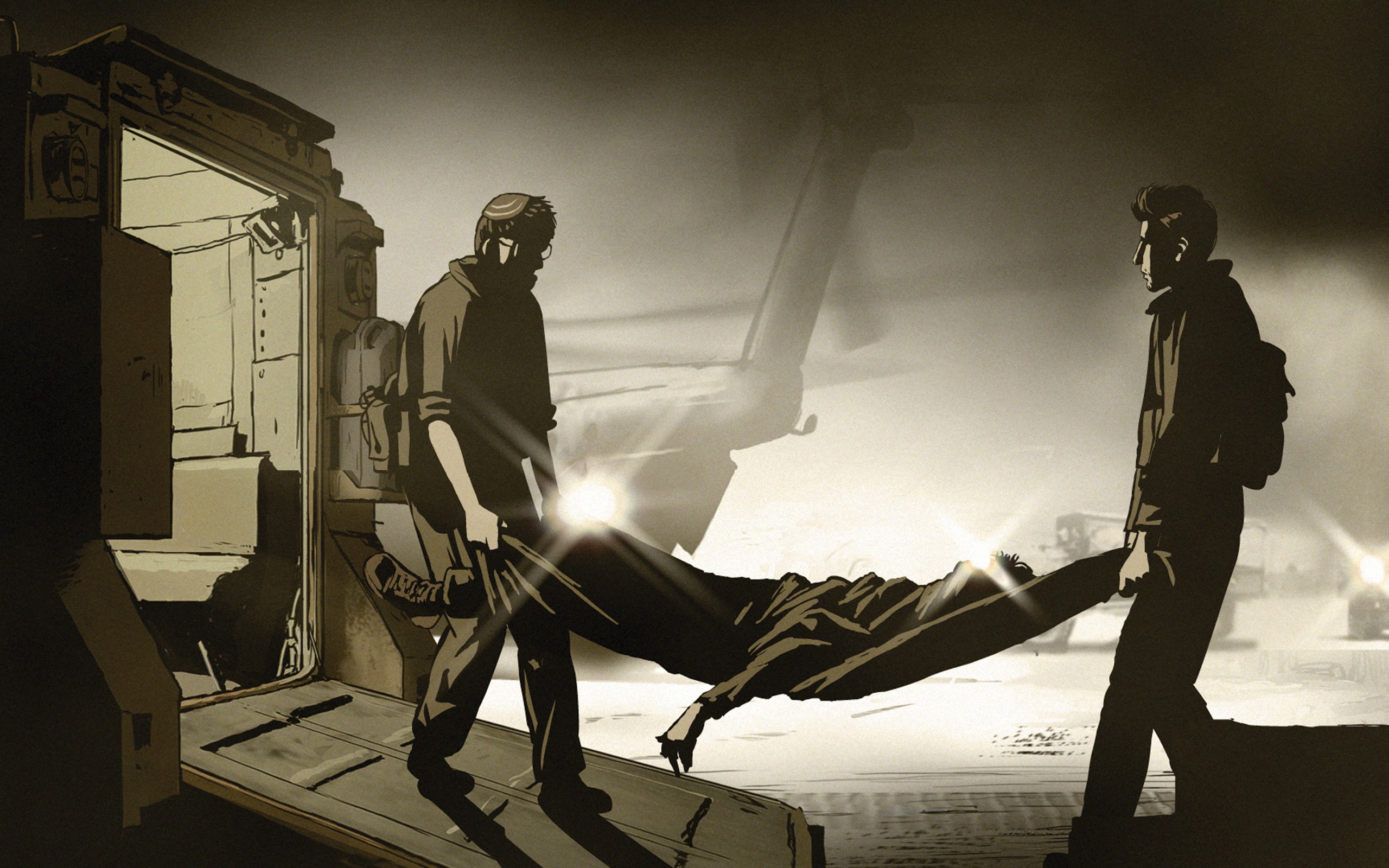 General 2560x1600 Waltz with Bashir animated movies movies