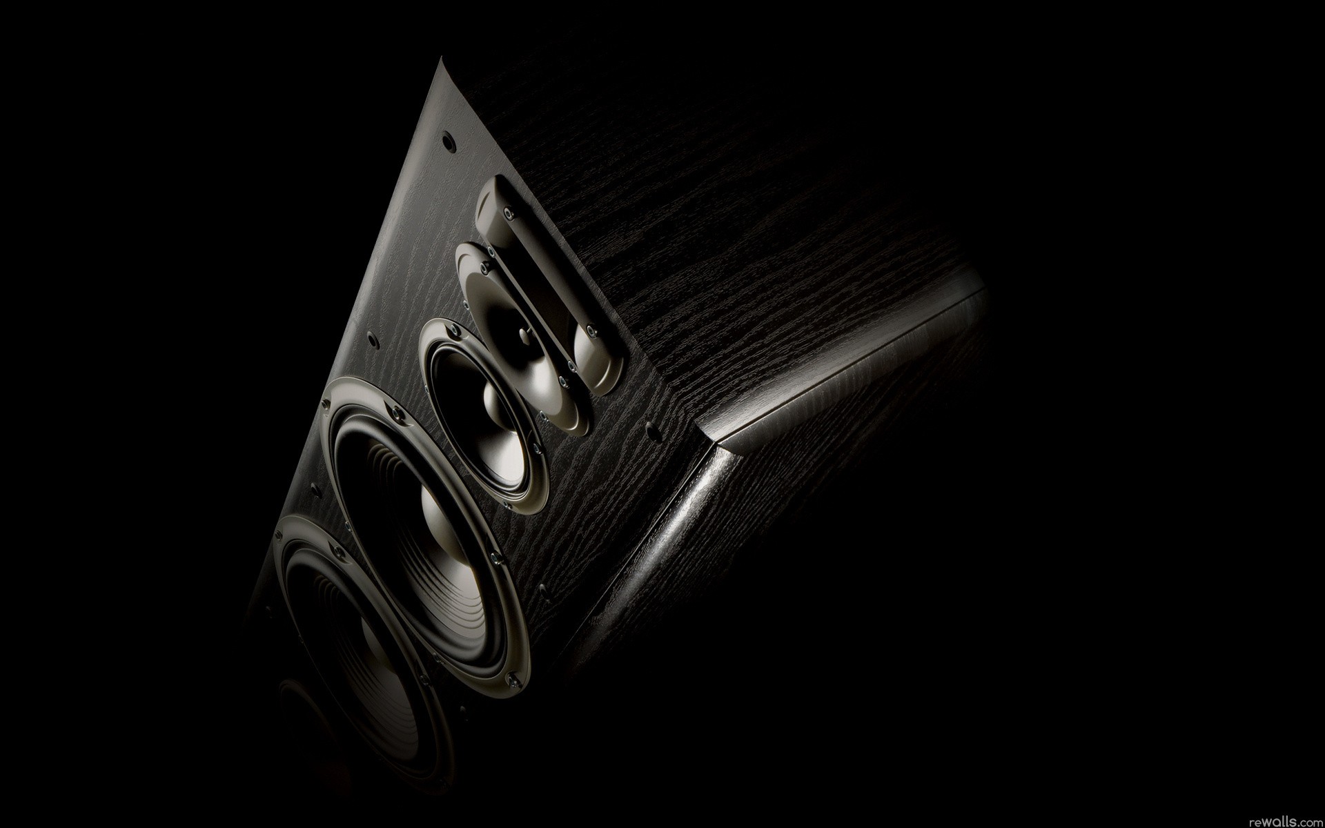General 1920x1200 music sound technology black background speakers audio-technica low light watermarked
