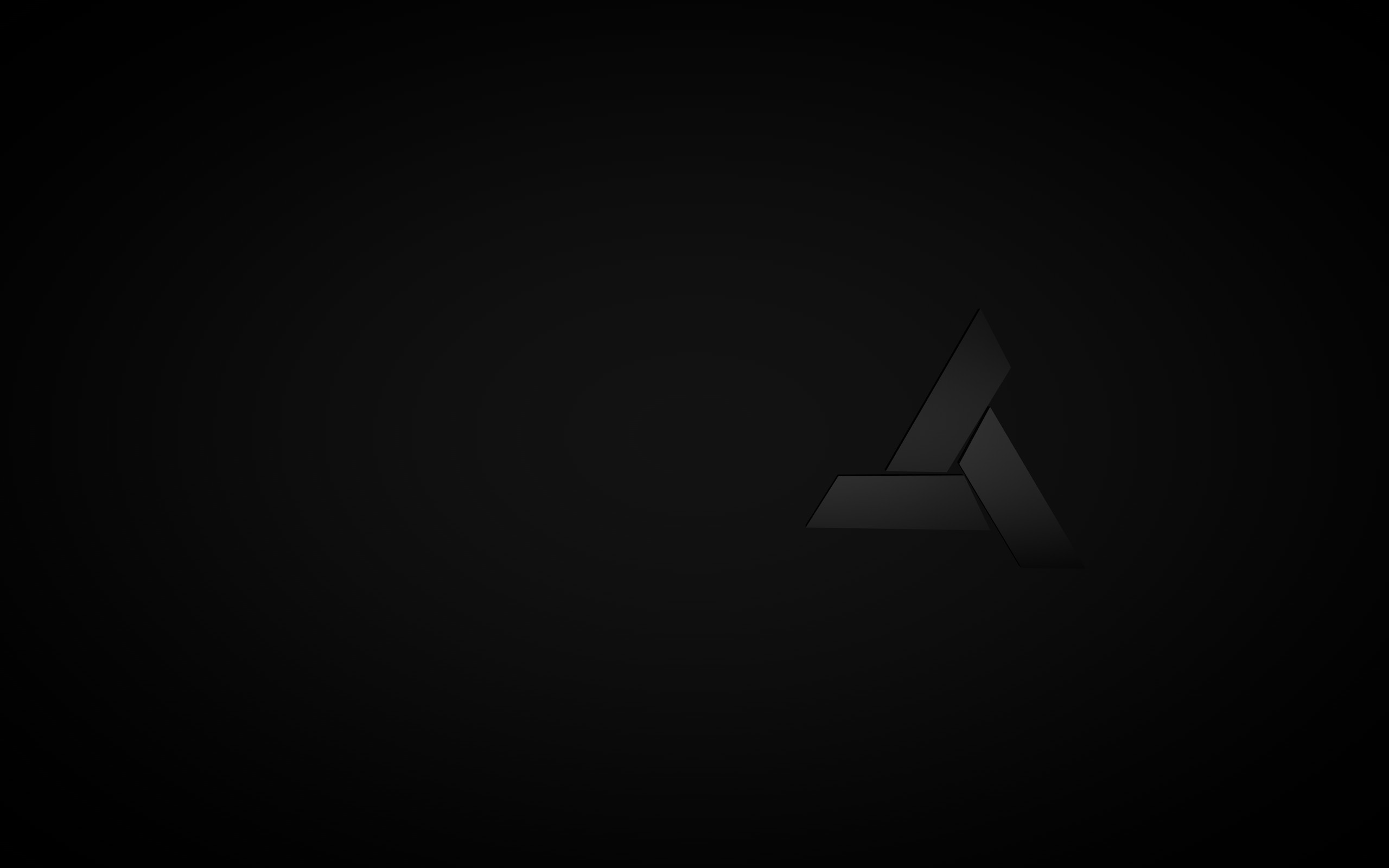 General 2560x1600 black Assassin's Creed simple background video games minimalism black background PC gaming