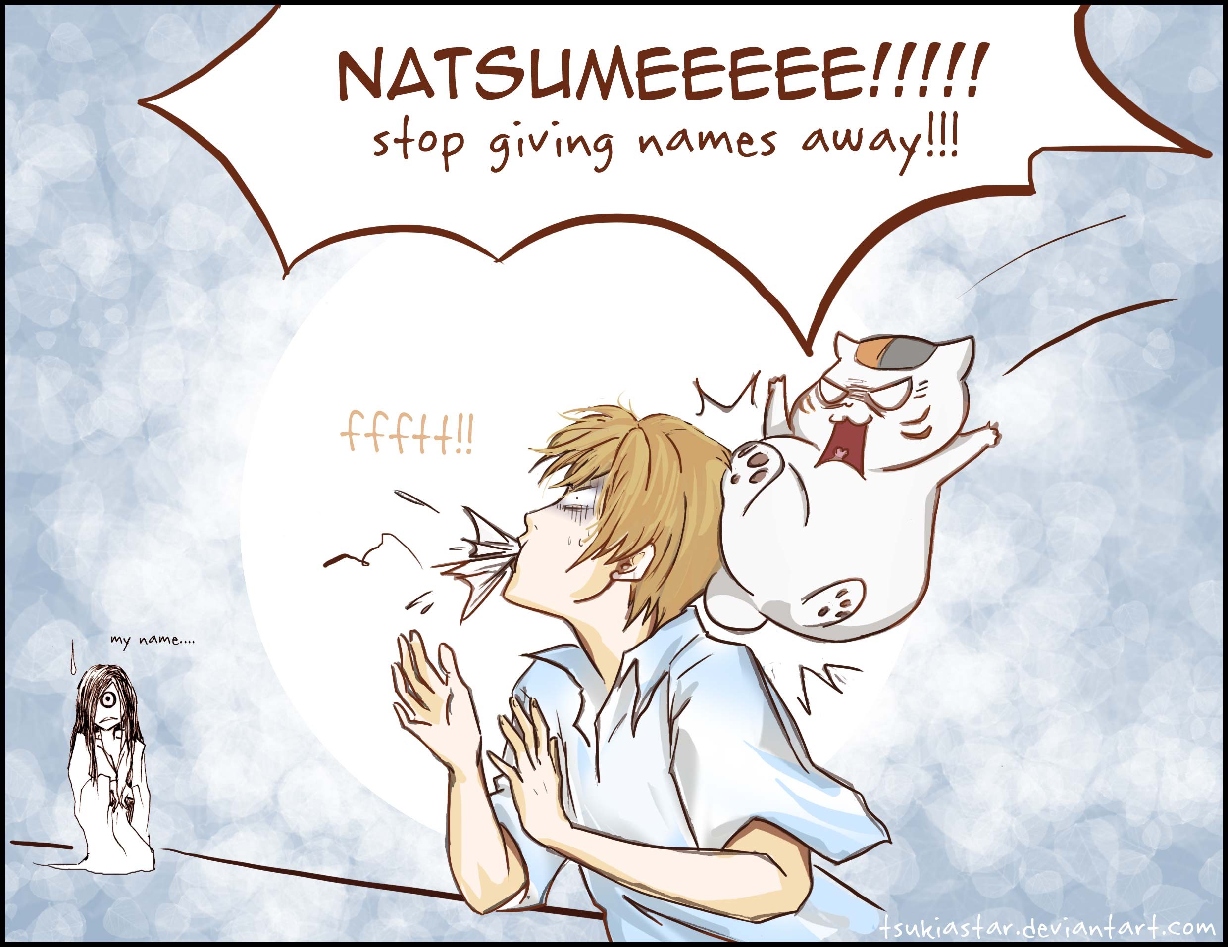 Anime 2480x1913 anime boys anime cats Natsume Yuujinchou animals mammals humor