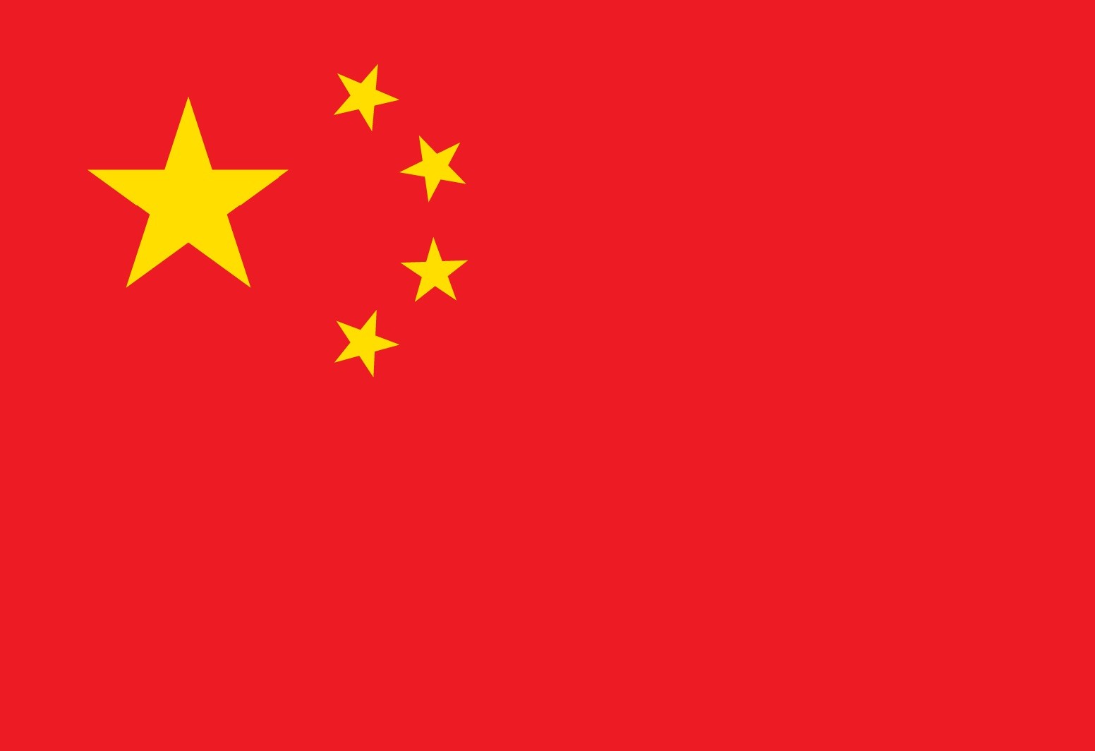 General 1552x1064 China simple background flag Chinese flag