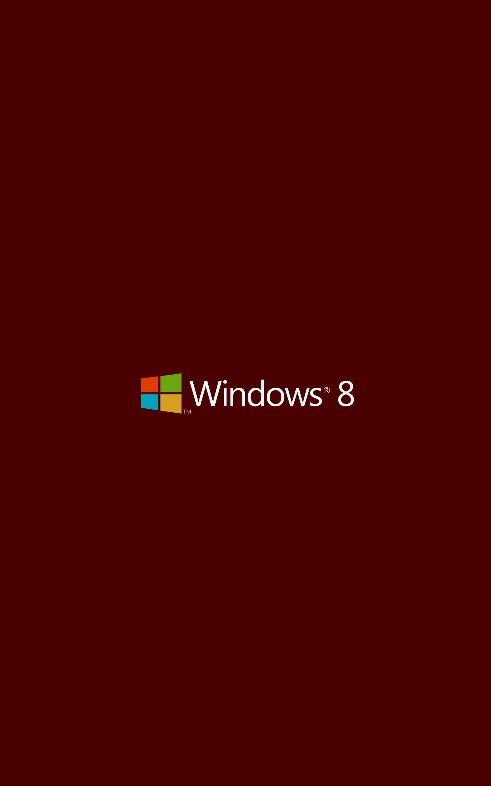 General 1600x2560 Microsoft Windows operating system minimalism portrait display logo red background simple background