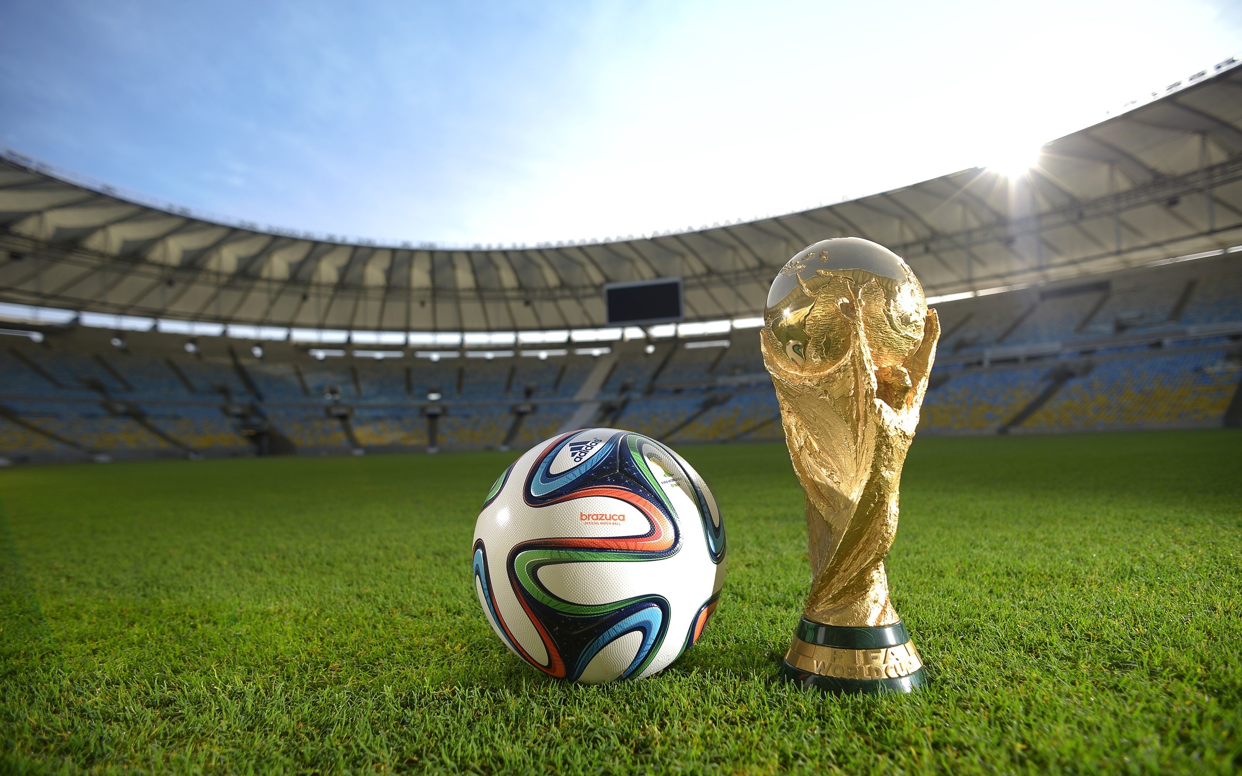 General 2560x1600 FIFA World Cup Brazil stadium soccer ball soccer ball sport