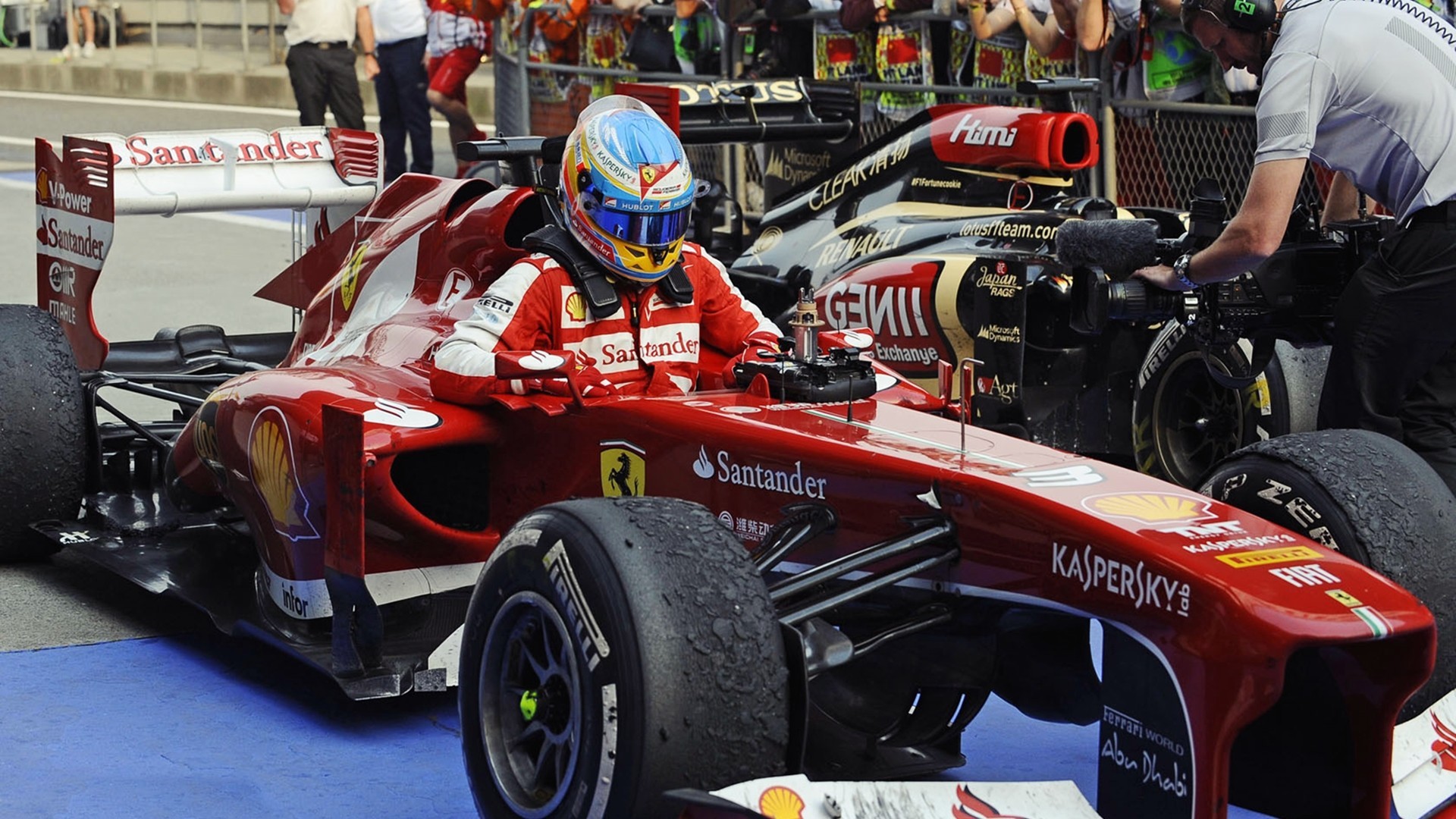 General 1920x1080 Formula 1 car red cars racing vehicle sport motorsport Racing driver