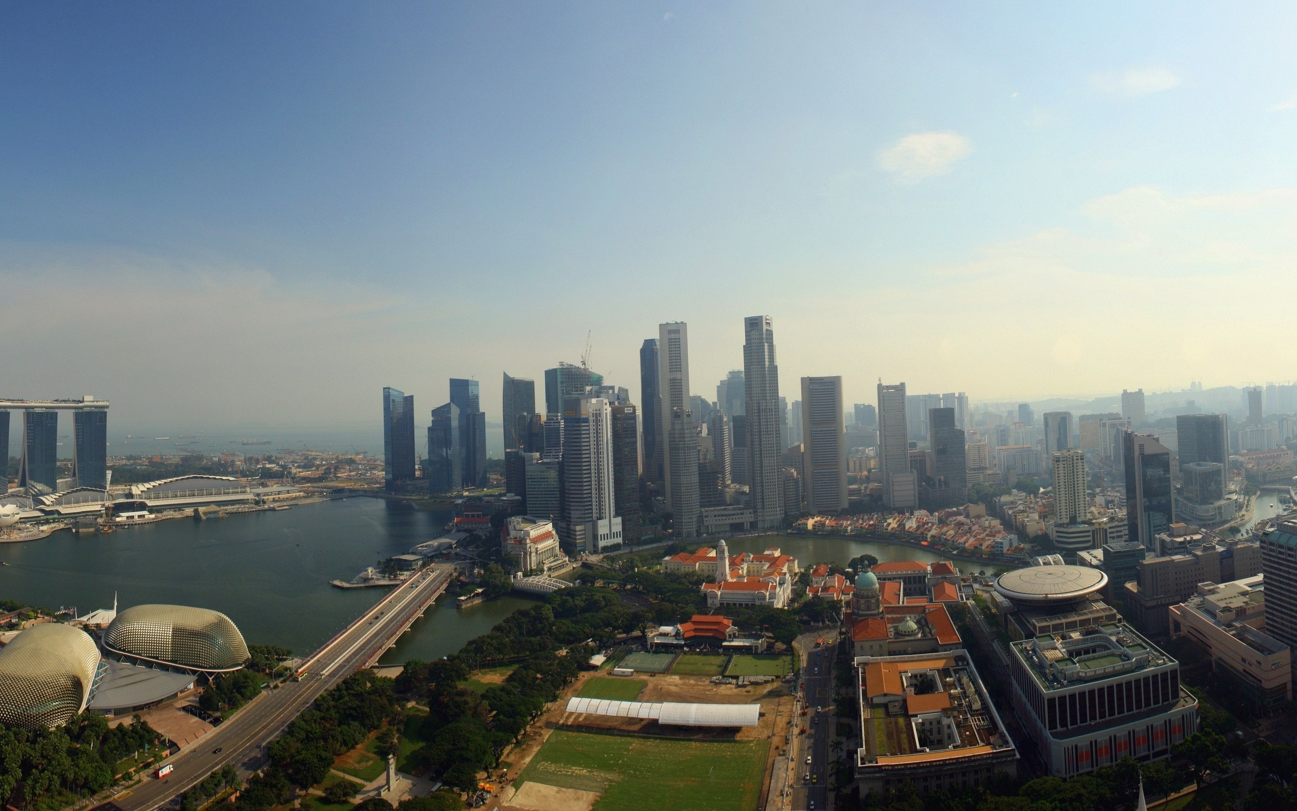 General 2560x1600 cityscape Singapore city Asia