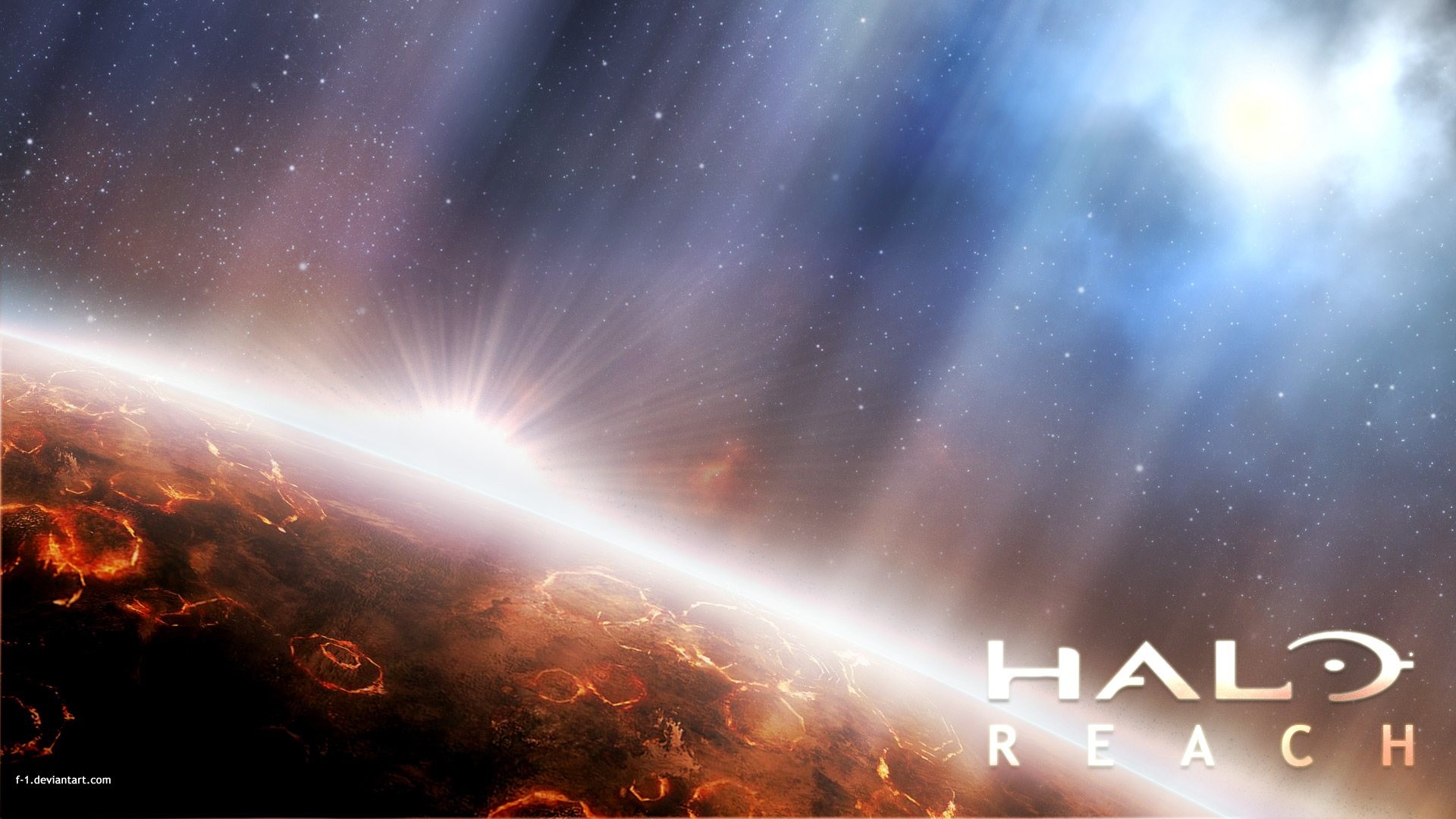 General 1920x1080 Halo (game) Halo Reach video games science fiction video game art DeviantArt