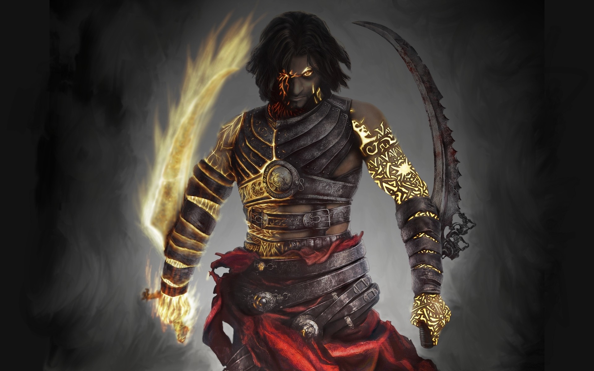 General 1920x1200 Prince of Persia: Warrior Within Prince of Persia: The Two Thrones video games fantasy art video game art Ubisoft video game men fantasy men